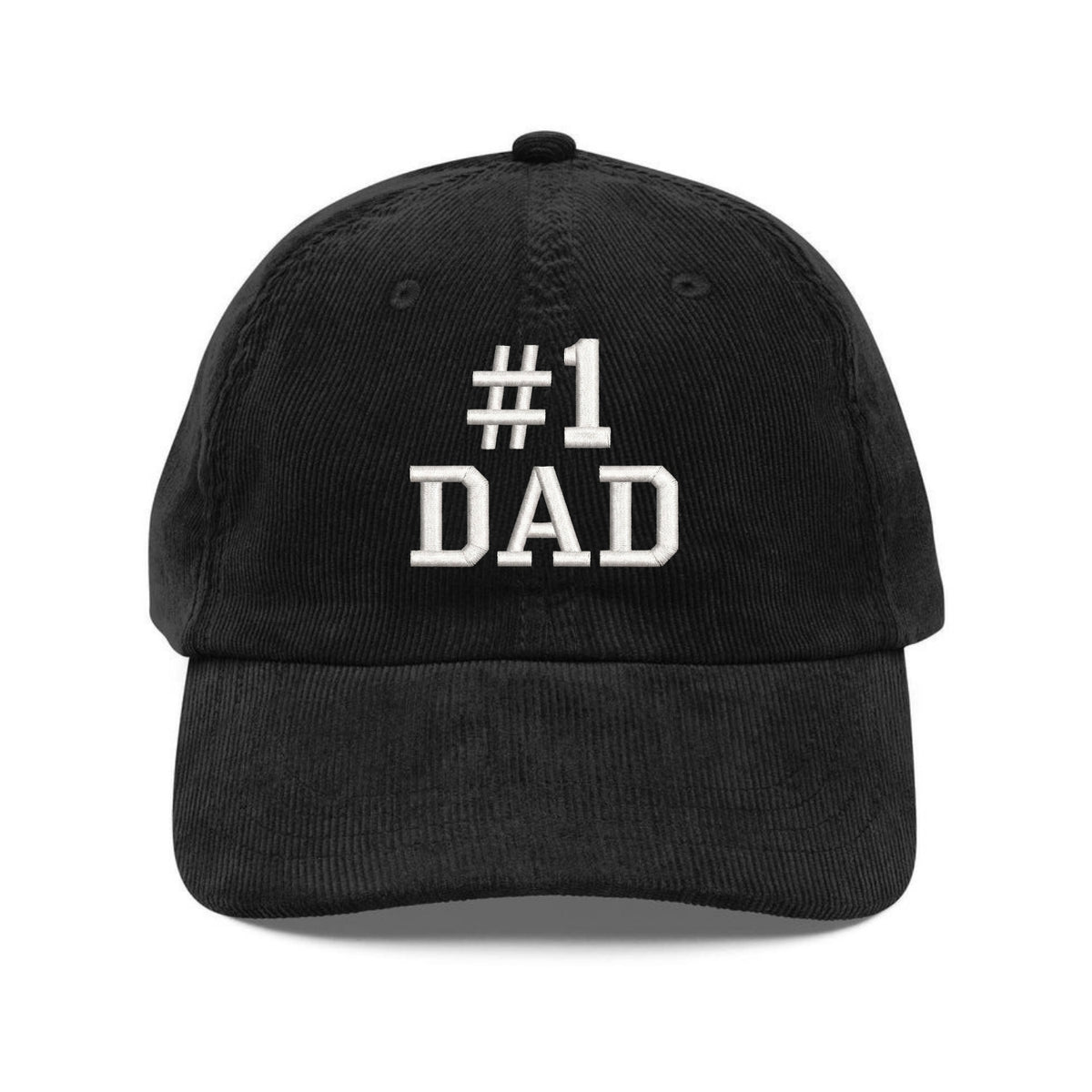 Custom Embroidered Number 1 Dad Hat - #1 Father’s Day Gift Cap