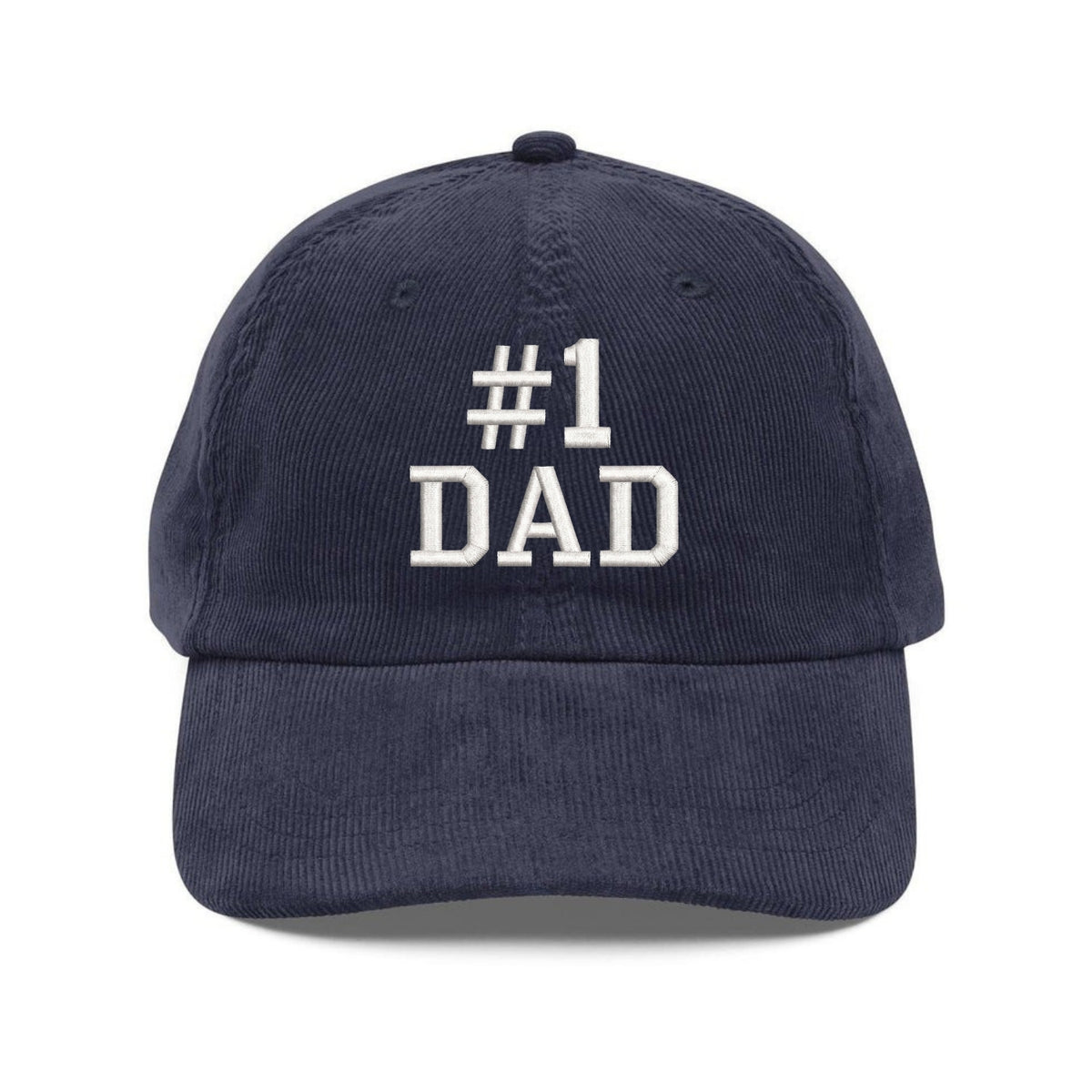 Custom Embroidered Number 1 Dad Hat - #1 Father’s Day Gift Cap