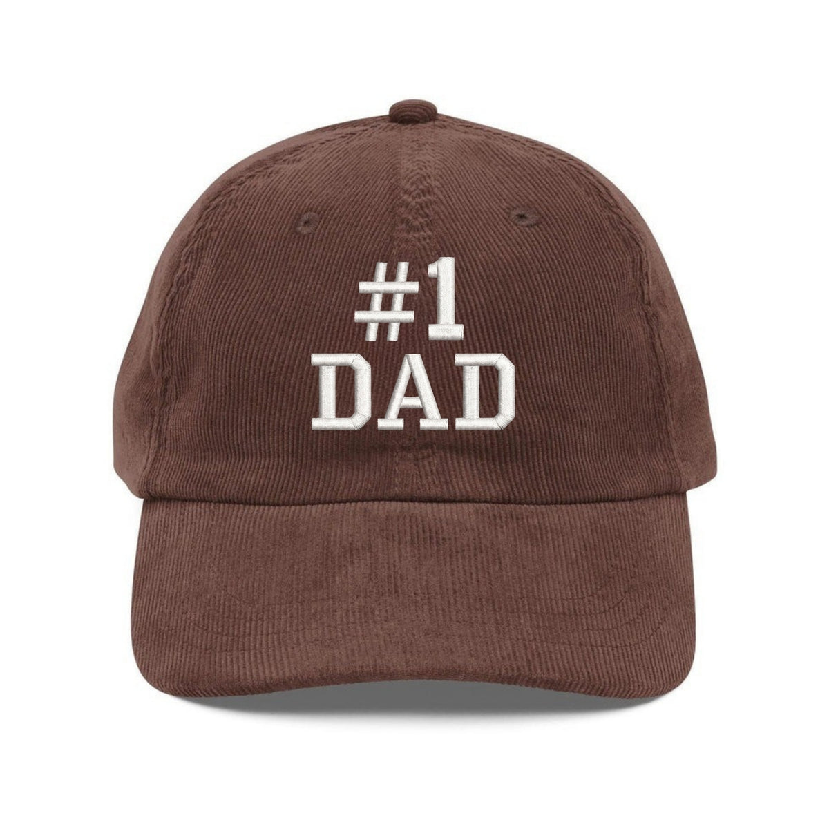 Custom Embroidered Number 1 Dad Hat - #1 Father’s Day Gift Cap