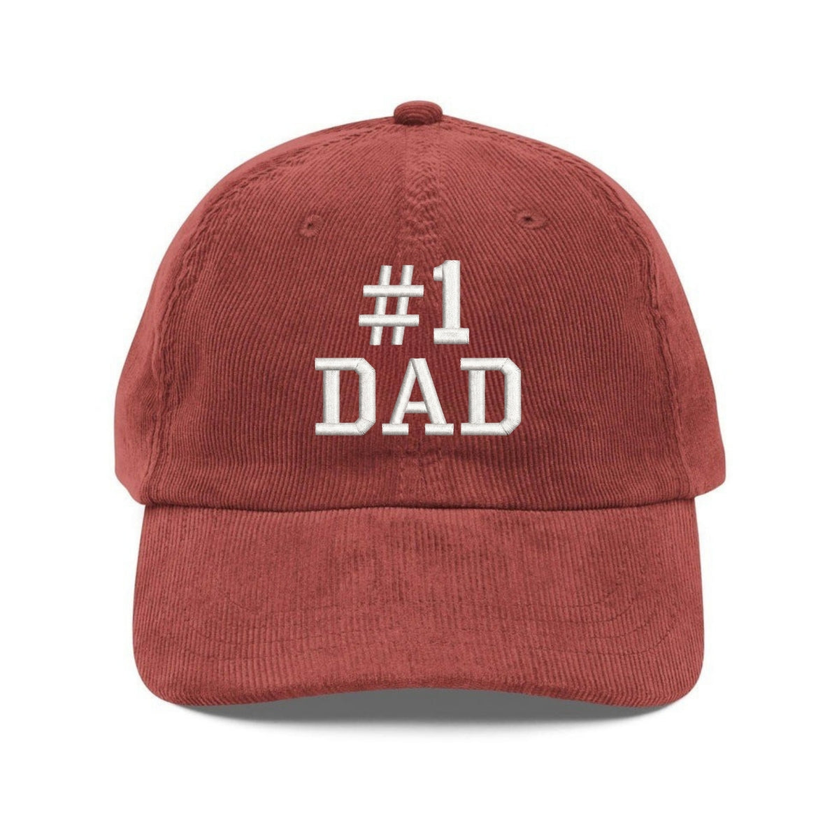 Custom Embroidered Number 1 Dad Hat - #1 Father’s Day Gift Cap