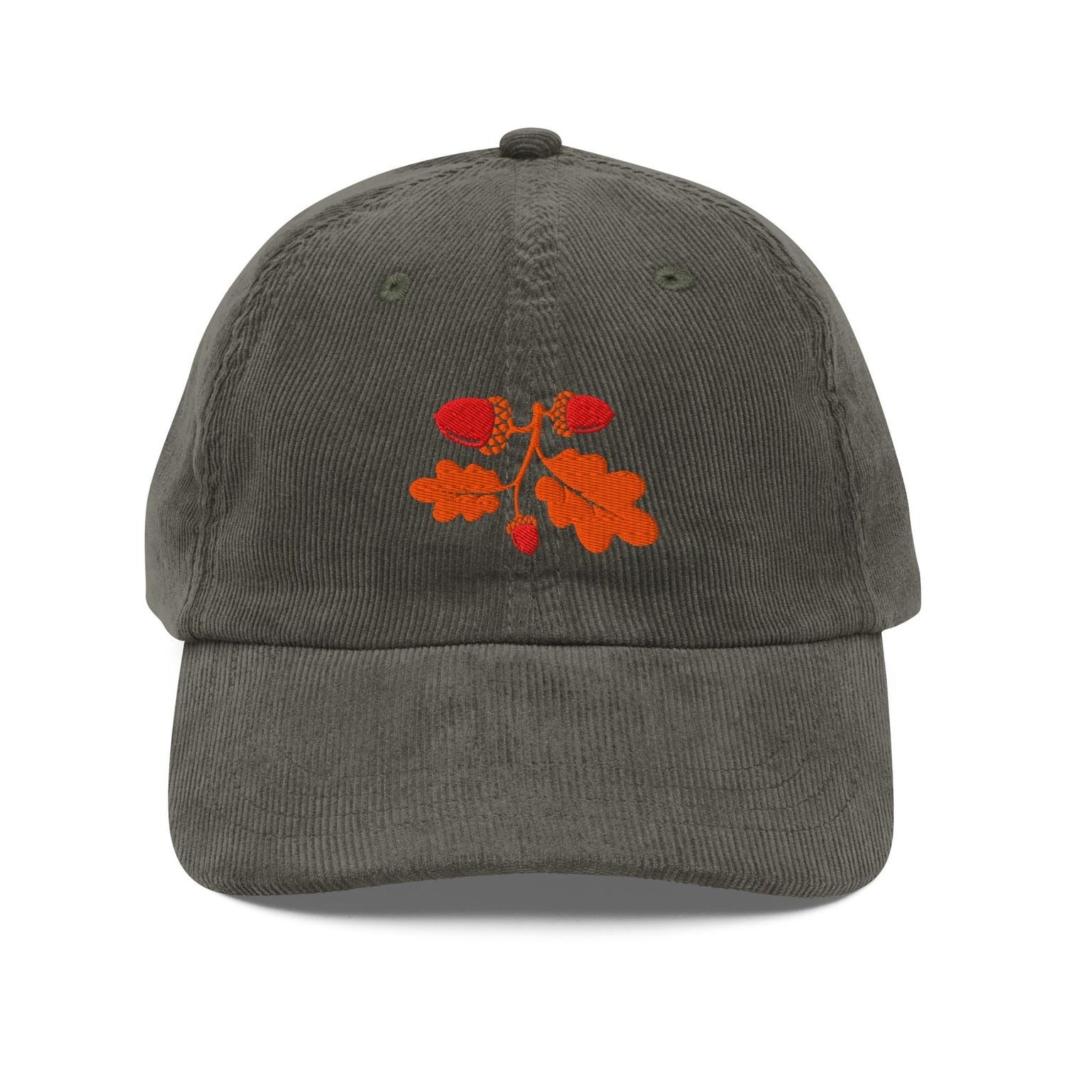 Custom Embroidered Oak Leaves and Acorn Hat