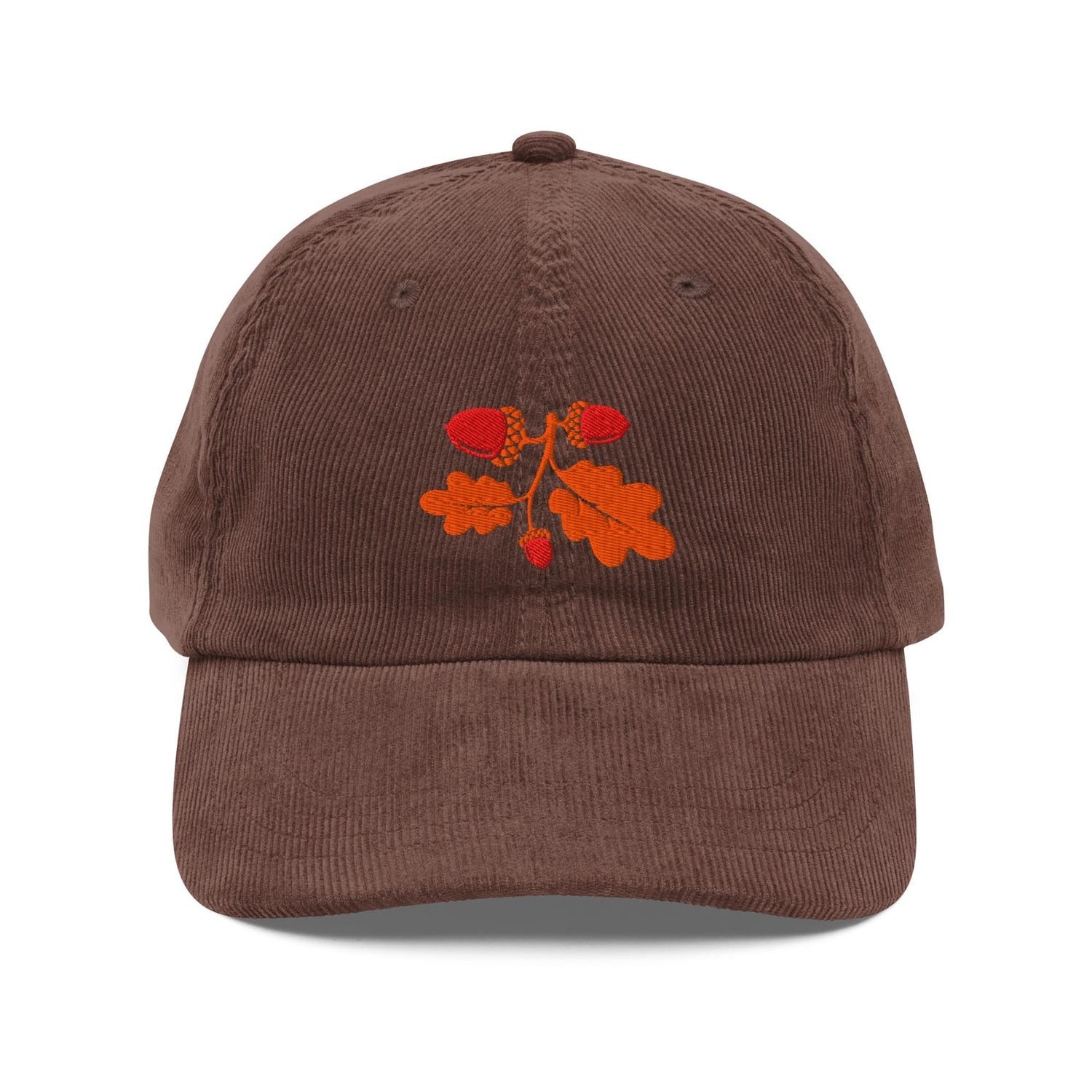 Custom Embroidered Oak Leaves and Acorn Hat