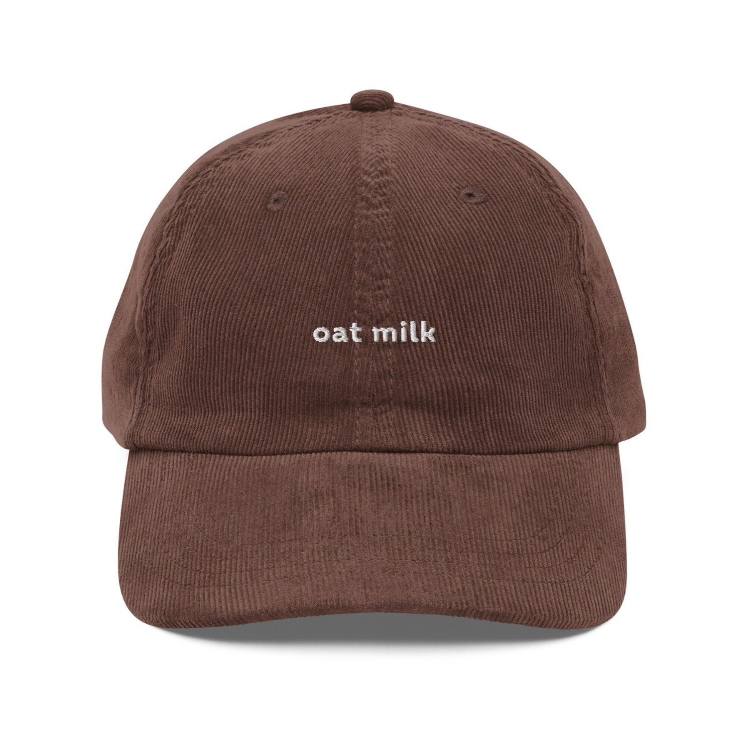 Custom Embroidered Oat Milk Hat