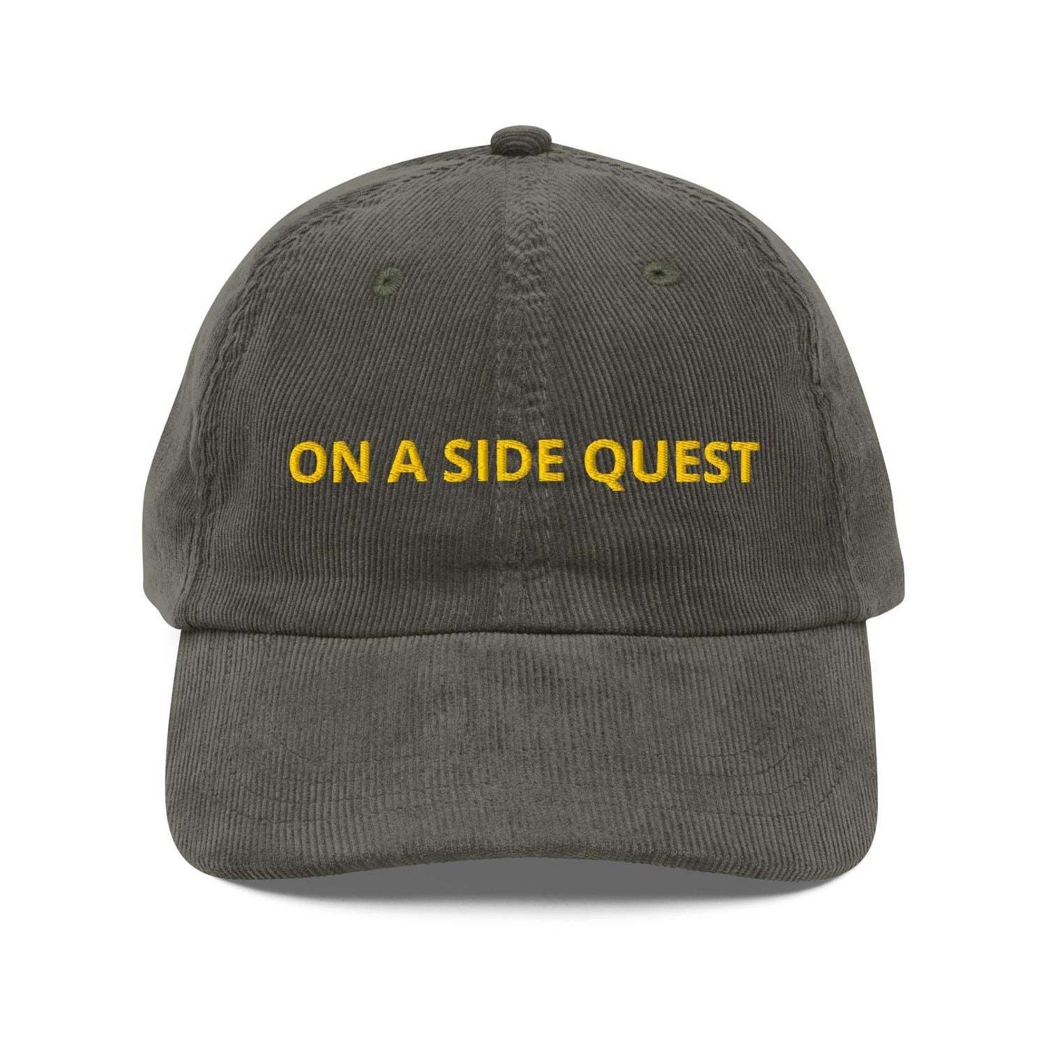Custom Embroidered On A Side Quest Hat