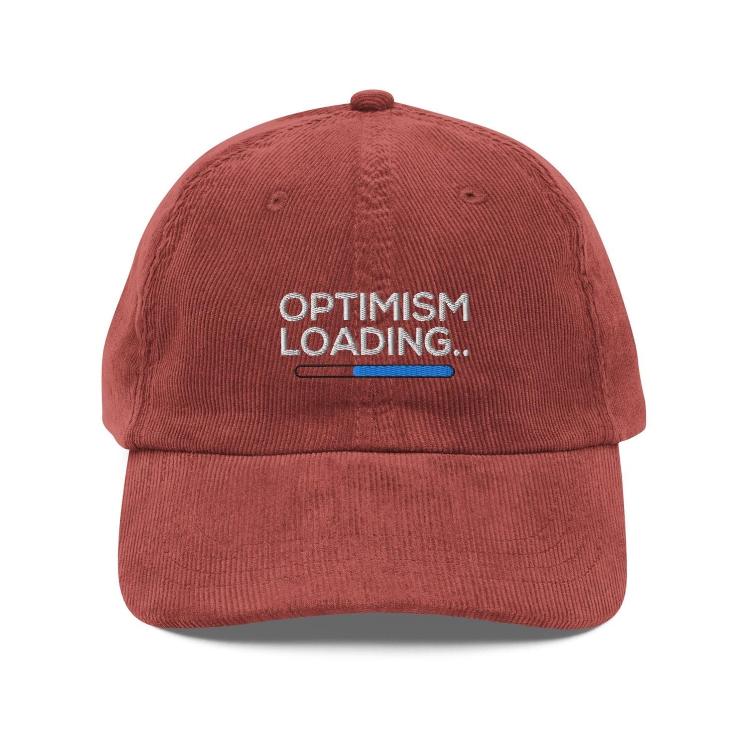 Custom Embroidered Optimism Loading Hat