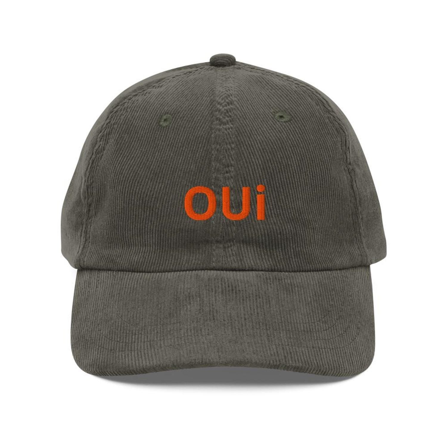 Custom Embroidered Oui Hat