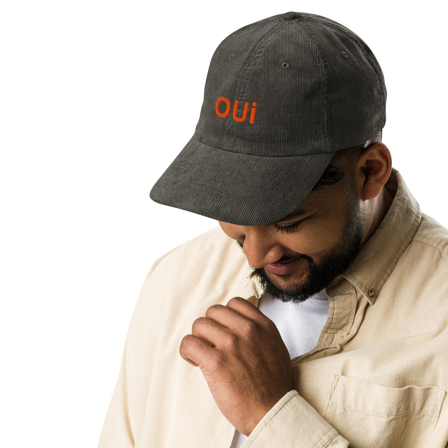 Custom Embroidered Oui Hat
