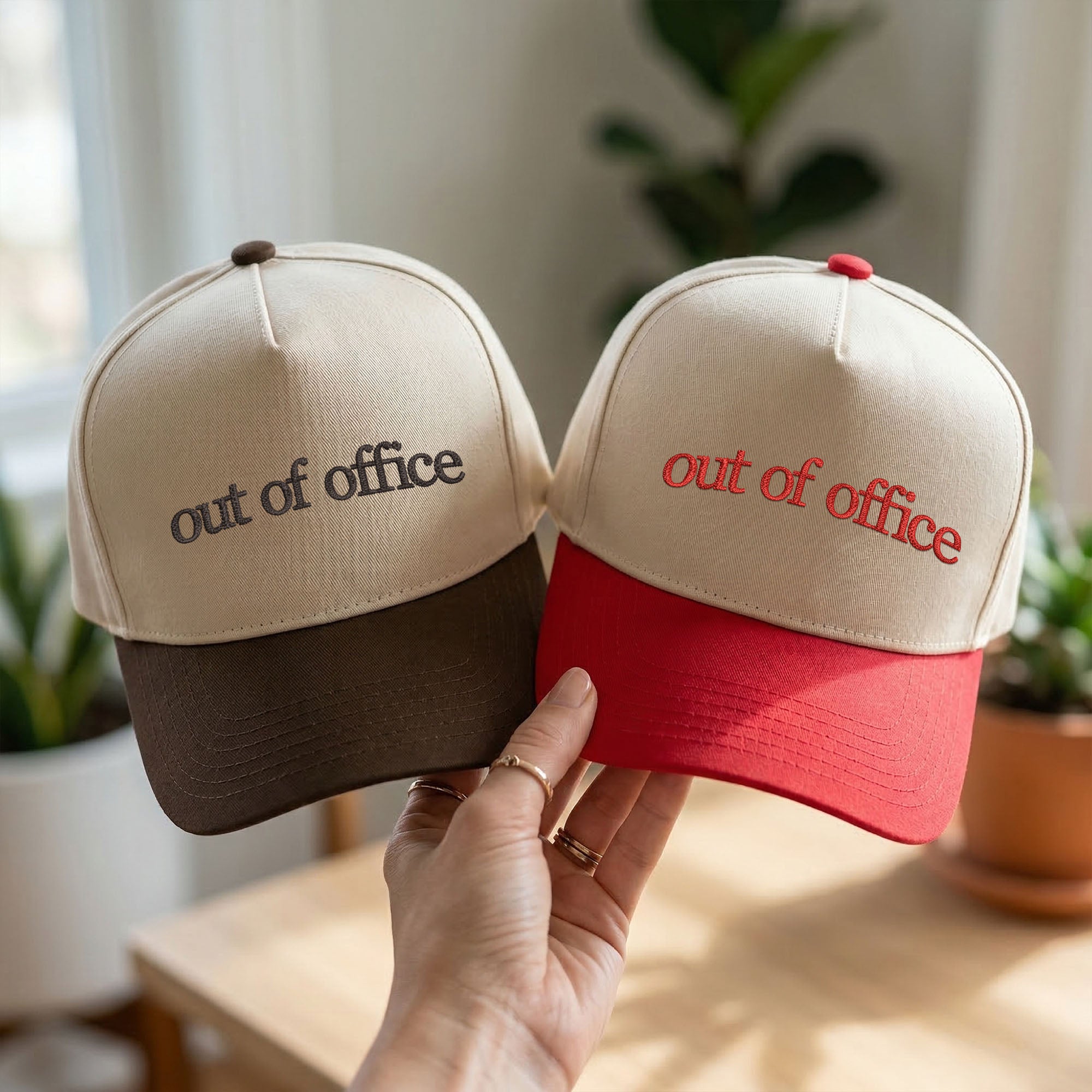 Custom Embroidered Out of Office Snapback Hat