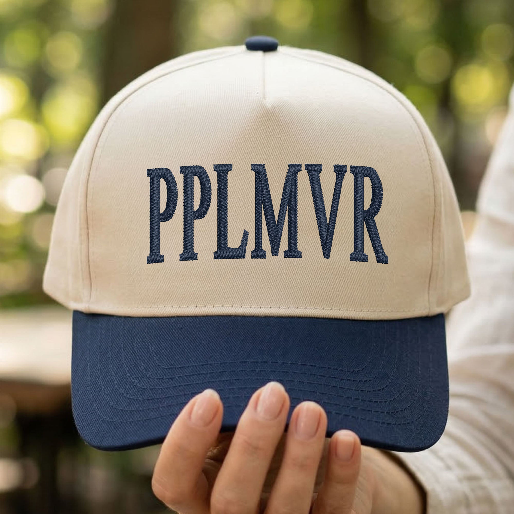 Custom Embroidered PPLMVR Snapback Hat