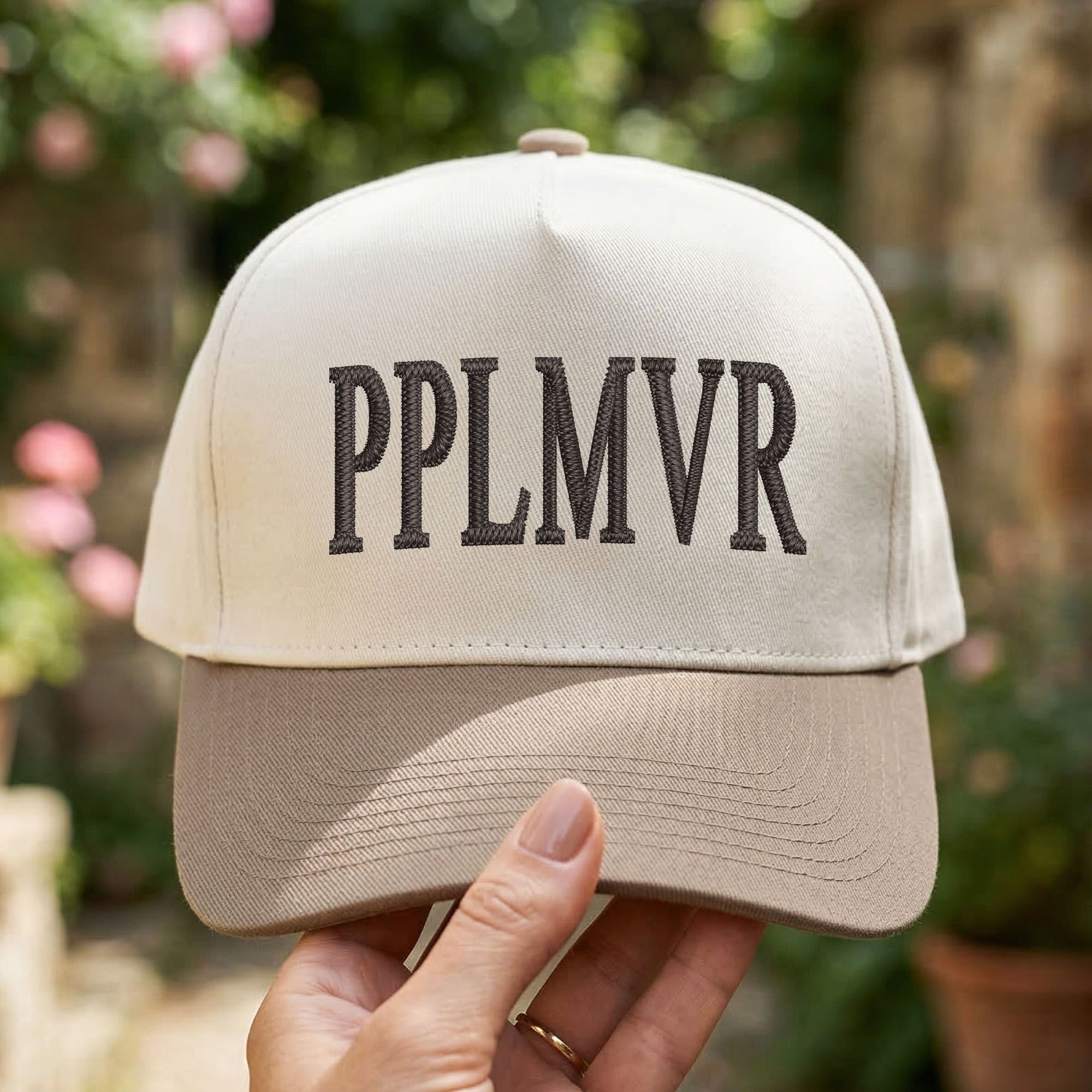 Custom Embroidered PPLMVR Snapback Hat