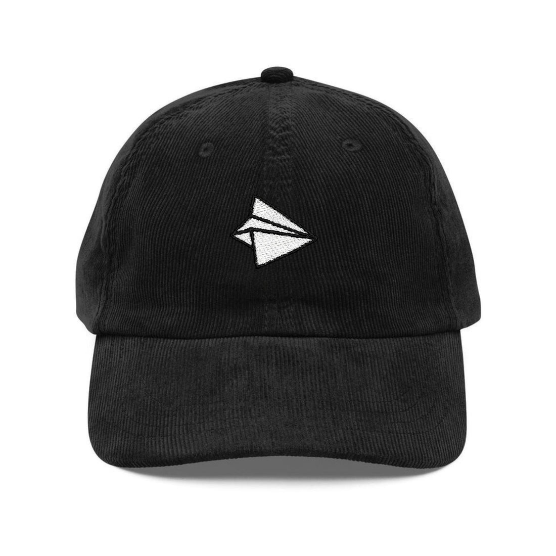 Custom Embroidered Paper Airplane Hat - Travel Wanderlust Origami Cap
