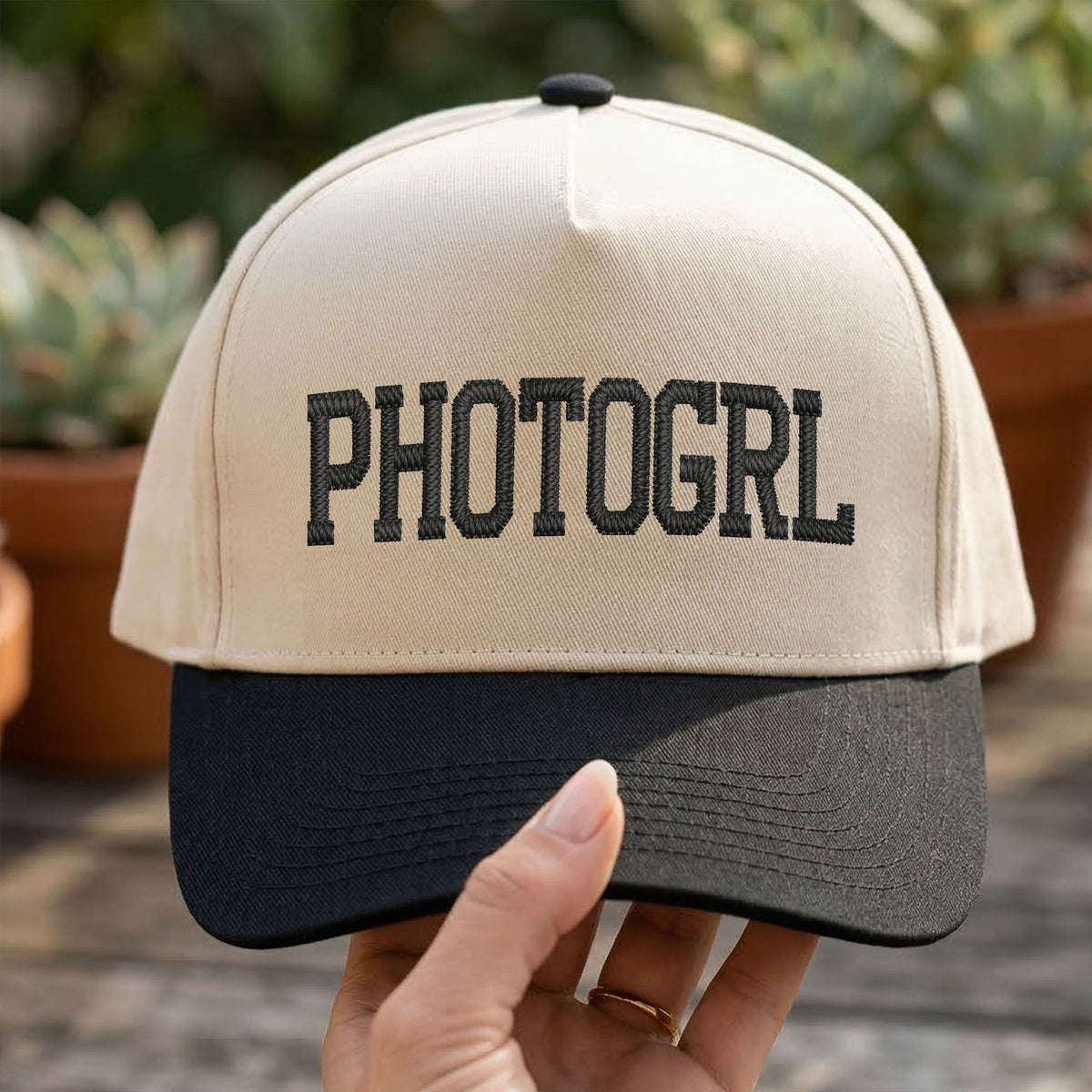 Custom Embroidered Photogrl Snapback Hat