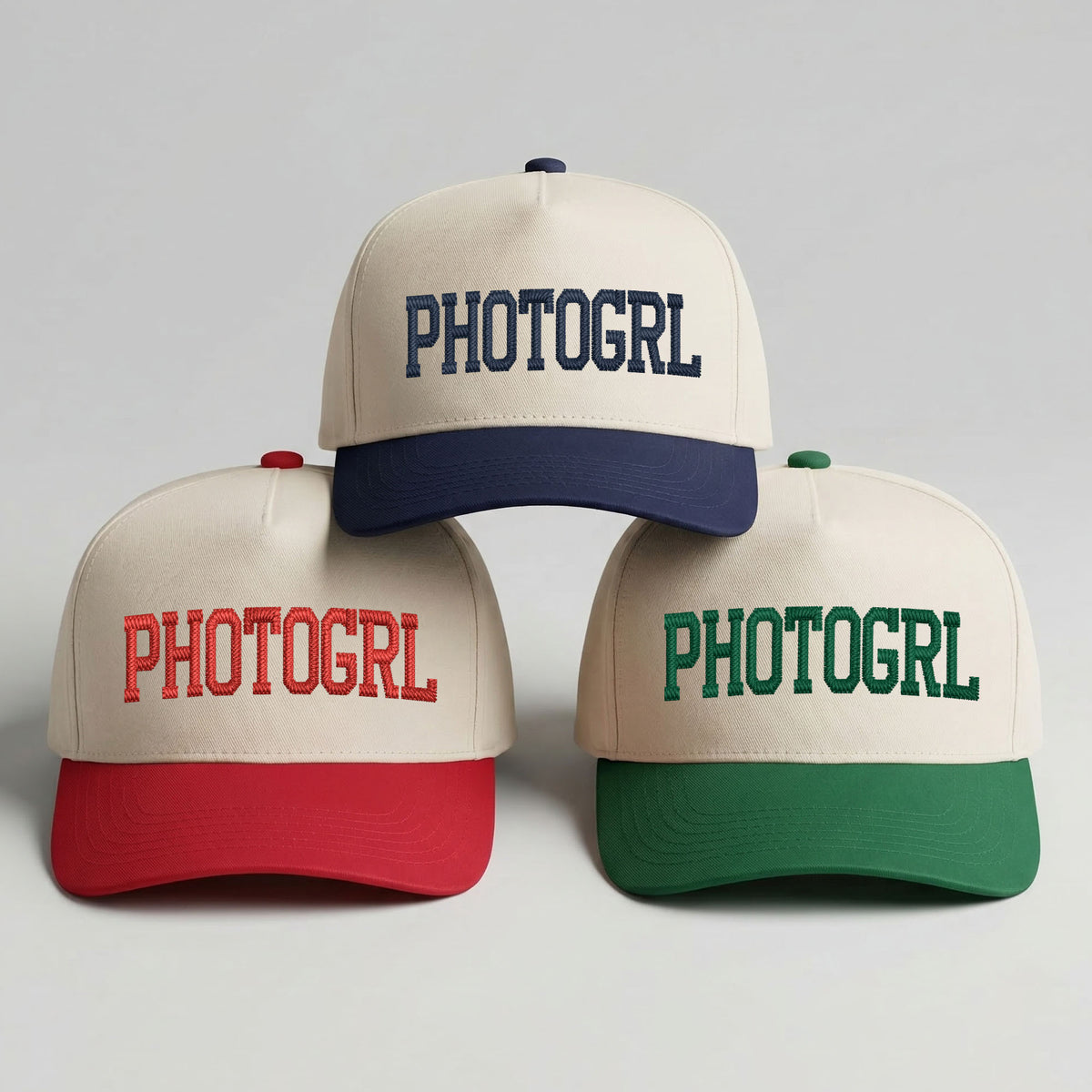 Custom Embroidered Photogrl Snapback Hat