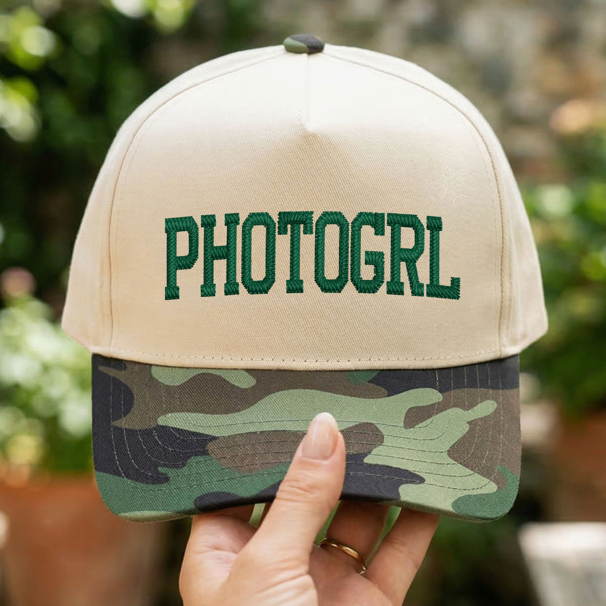 Custom Embroidered Photogrl Snapback Hat