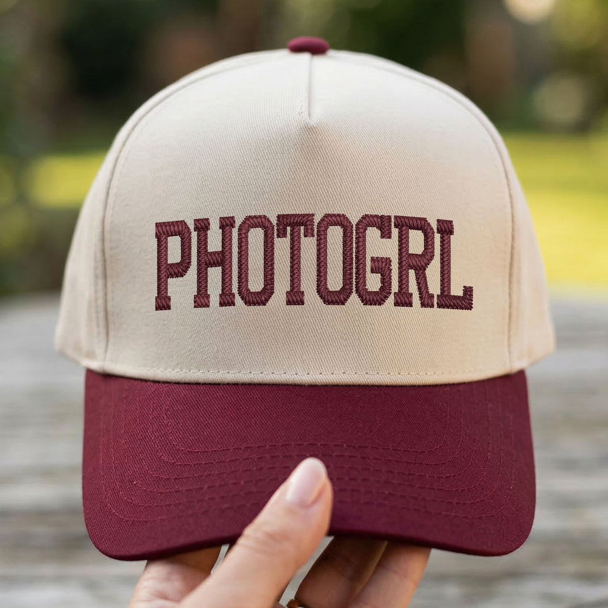 Custom Embroidered Photogrl Snapback Hat