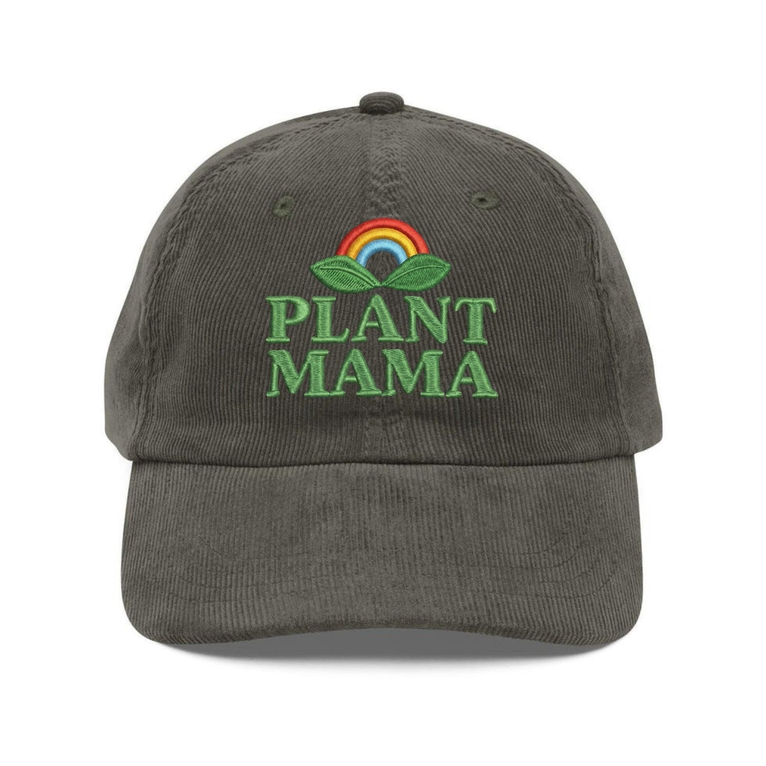 Custom Embroidered Plant Mama Hat - Plant Lover Gardening Cap