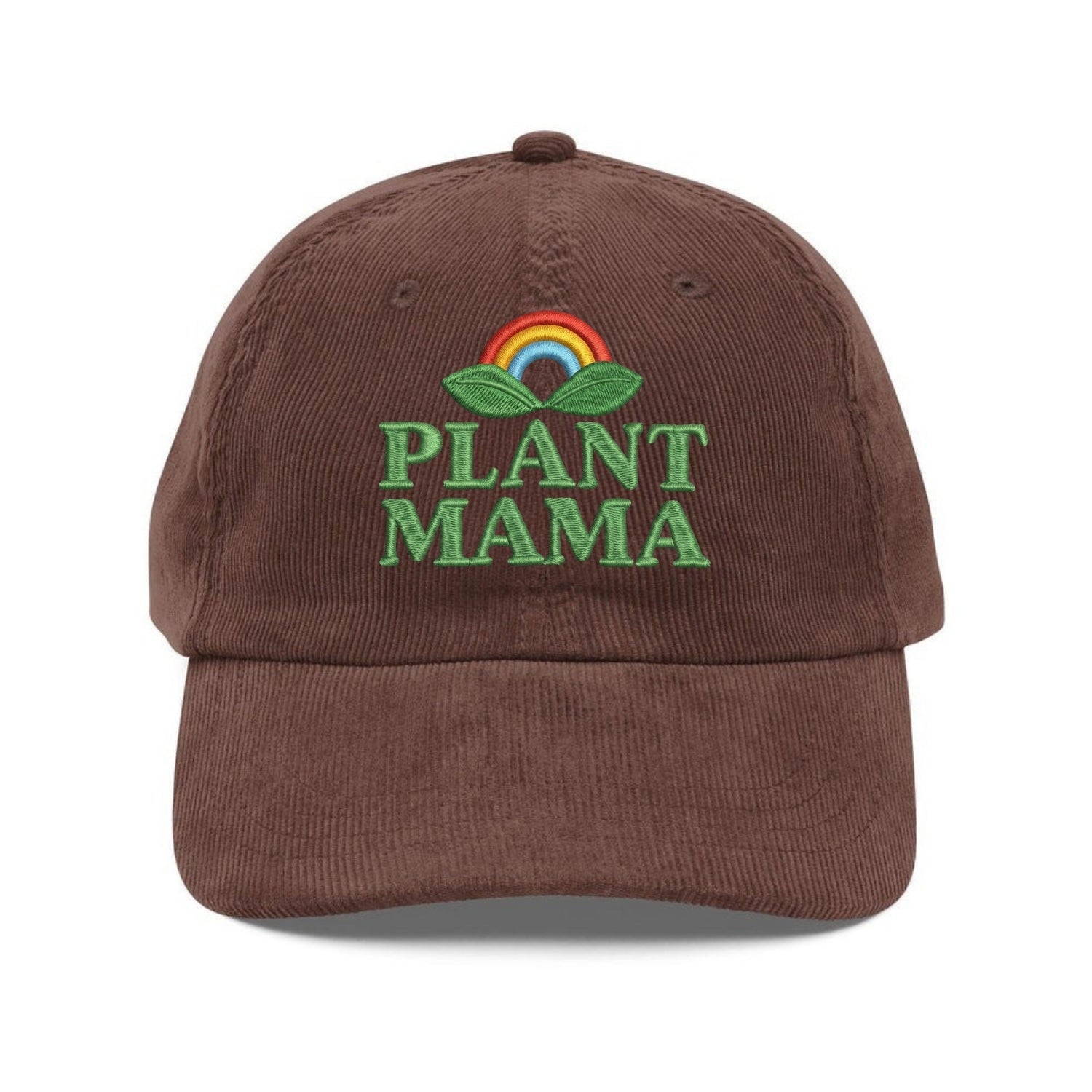 Custom Embroidered Plant Mama Hat - Plant Lover Gardening Cap