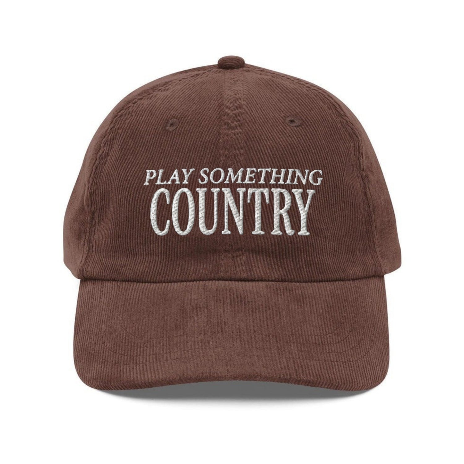 Custom Embroidered Play Something Country Hat - Nashville Style Women’s Cap