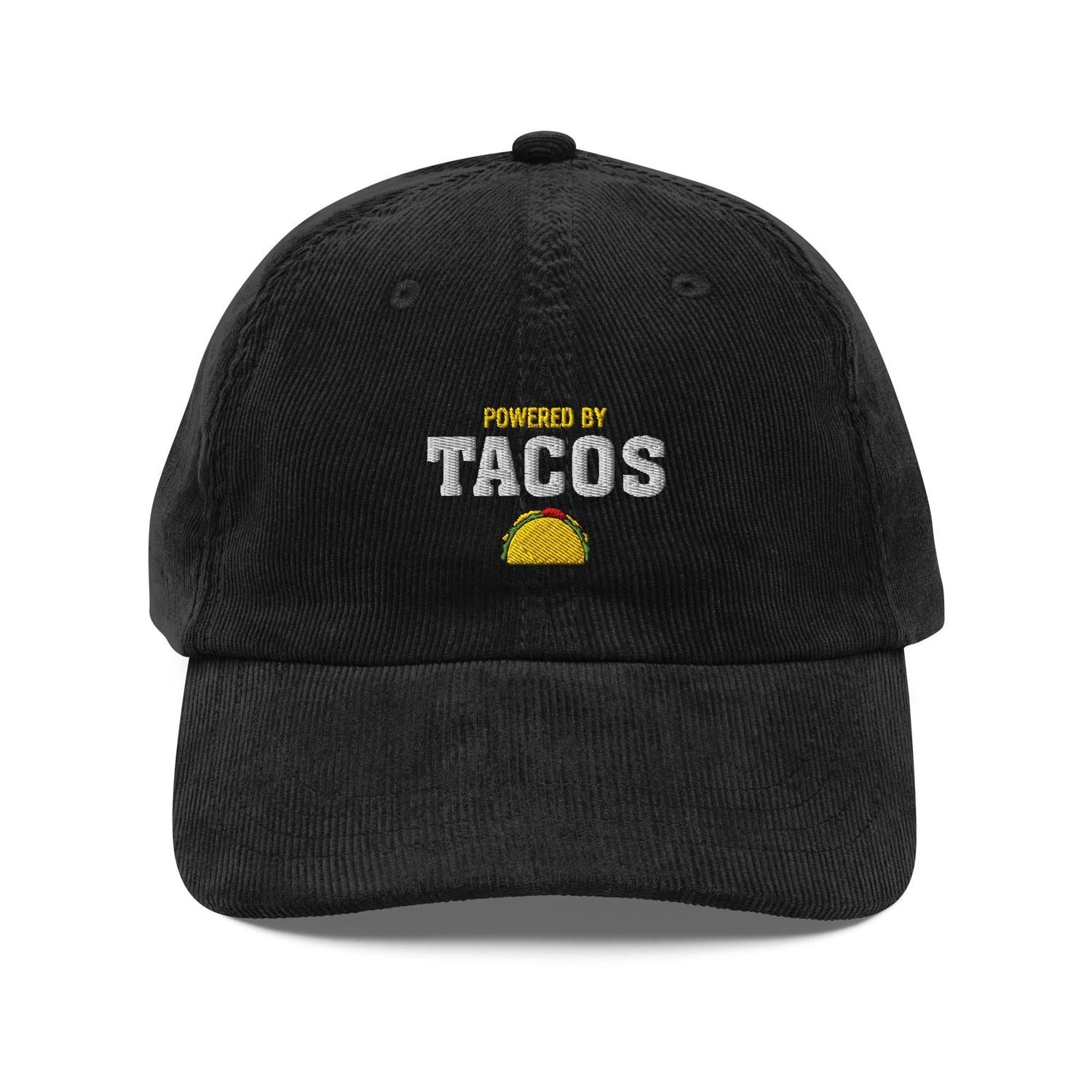 Custom Embroidered Powered by Tacos Hat