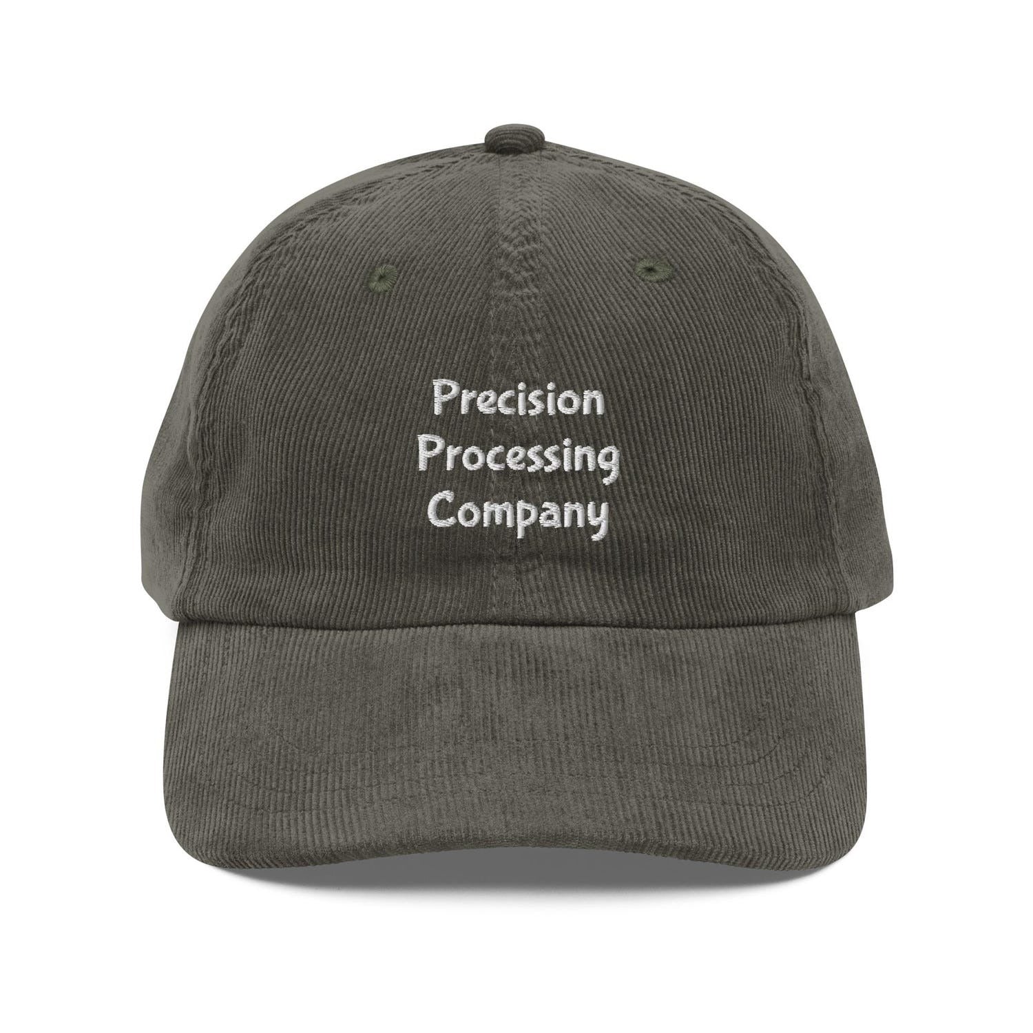 Custom Embroidered Precision Processing Company Hat