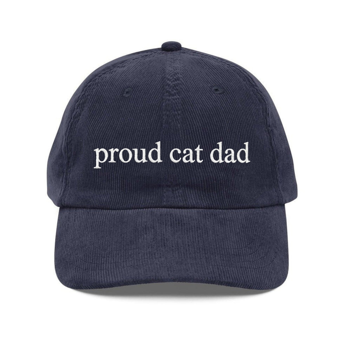 Custom Embroidered Proud Cat Dad Hat - Funny Cat Lover Gift