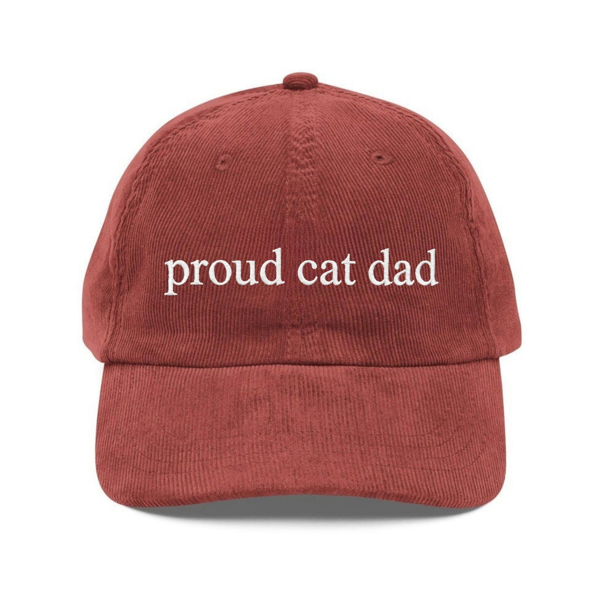 Custom Embroidered Proud Cat Dad Hat - Funny Cat Lover Gift