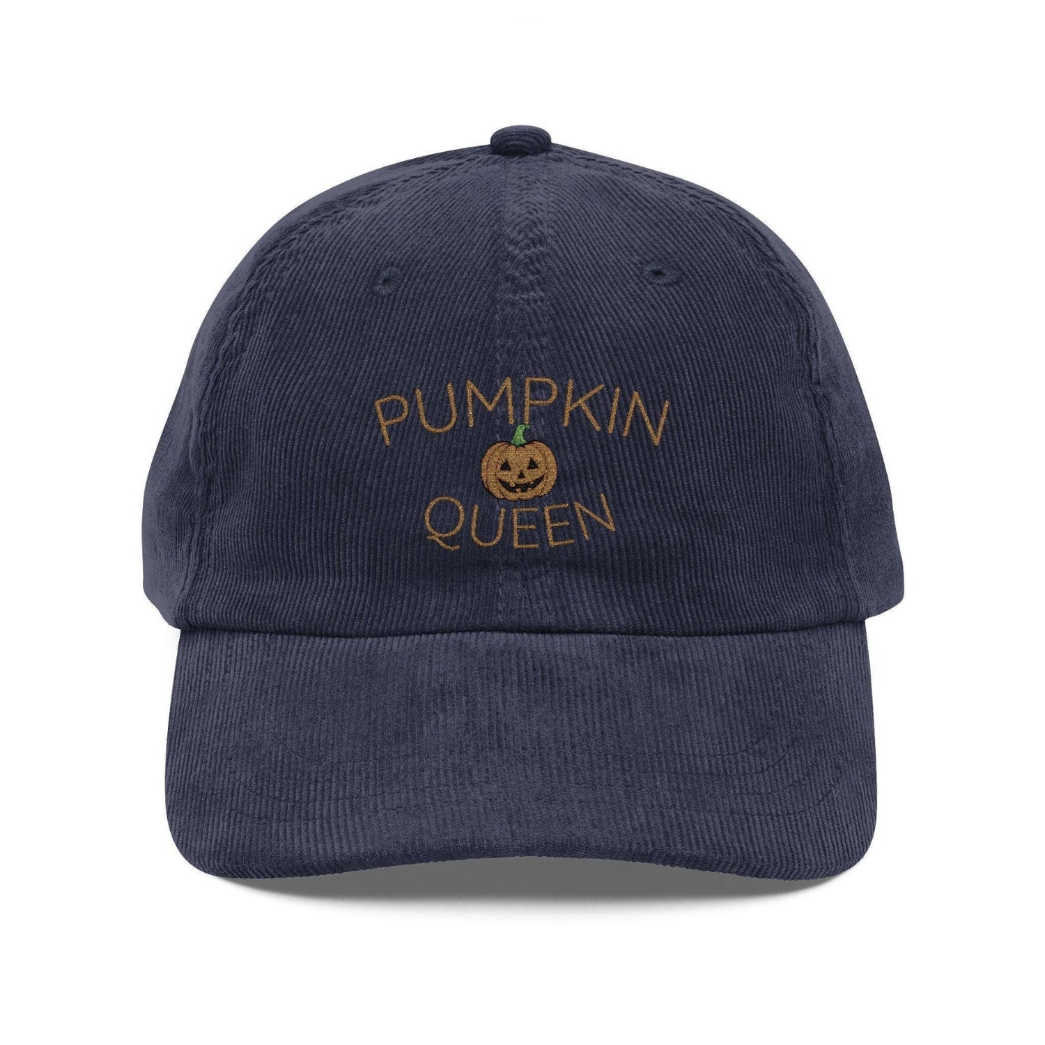 Custom Embroidered Pumpkin Queen Hat