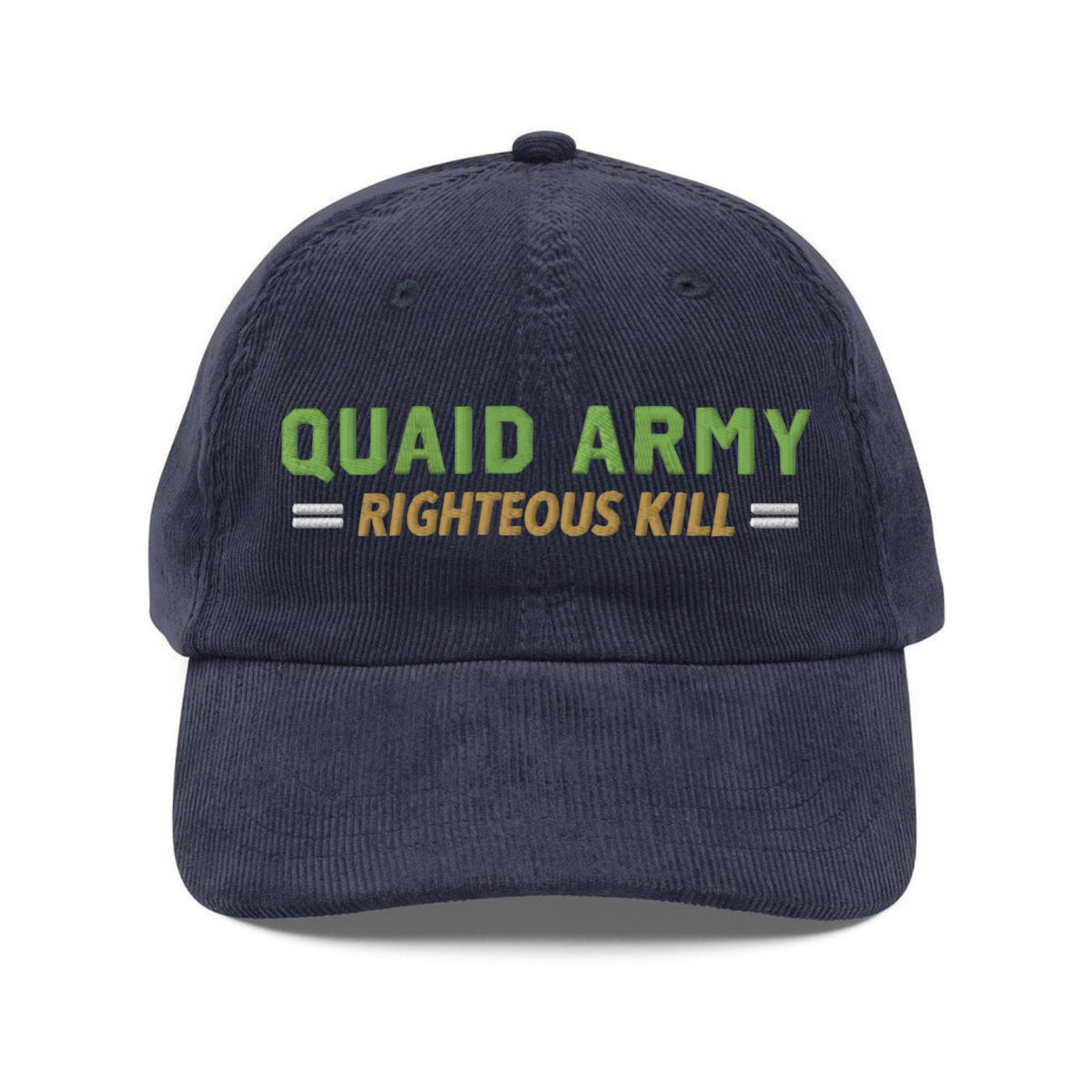 Custom Embroidered Quaid Army Lonely Island and Seth Meyers Hat