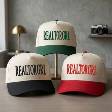 Custom Embroidered REALTORGRL Snapback Hat
