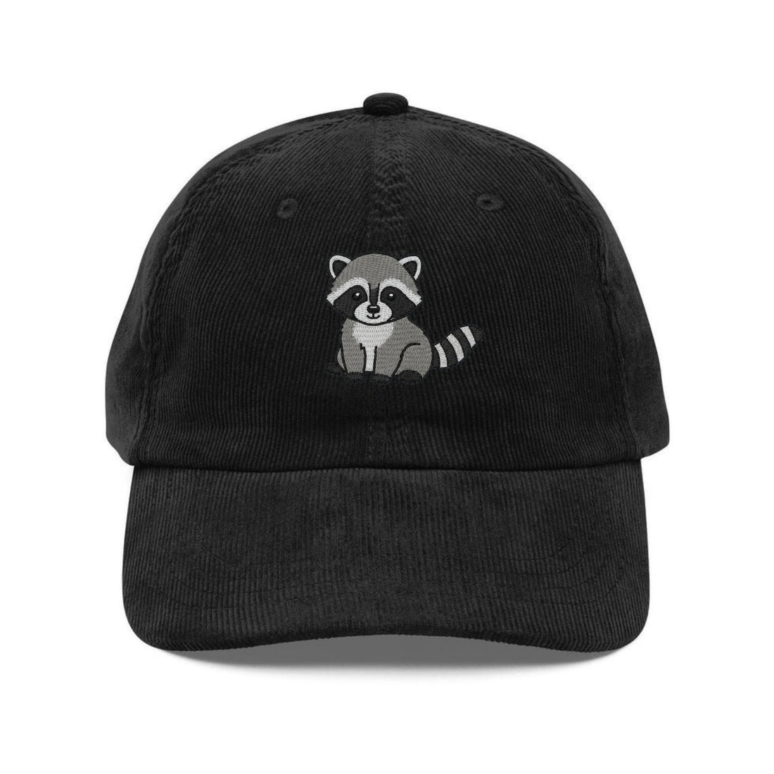 Custom Embroidered Raccoon Baby Hat