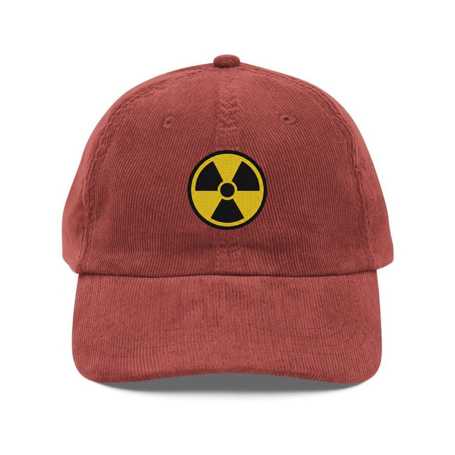 Custom Embroidered Radioactive Symbol Hat
