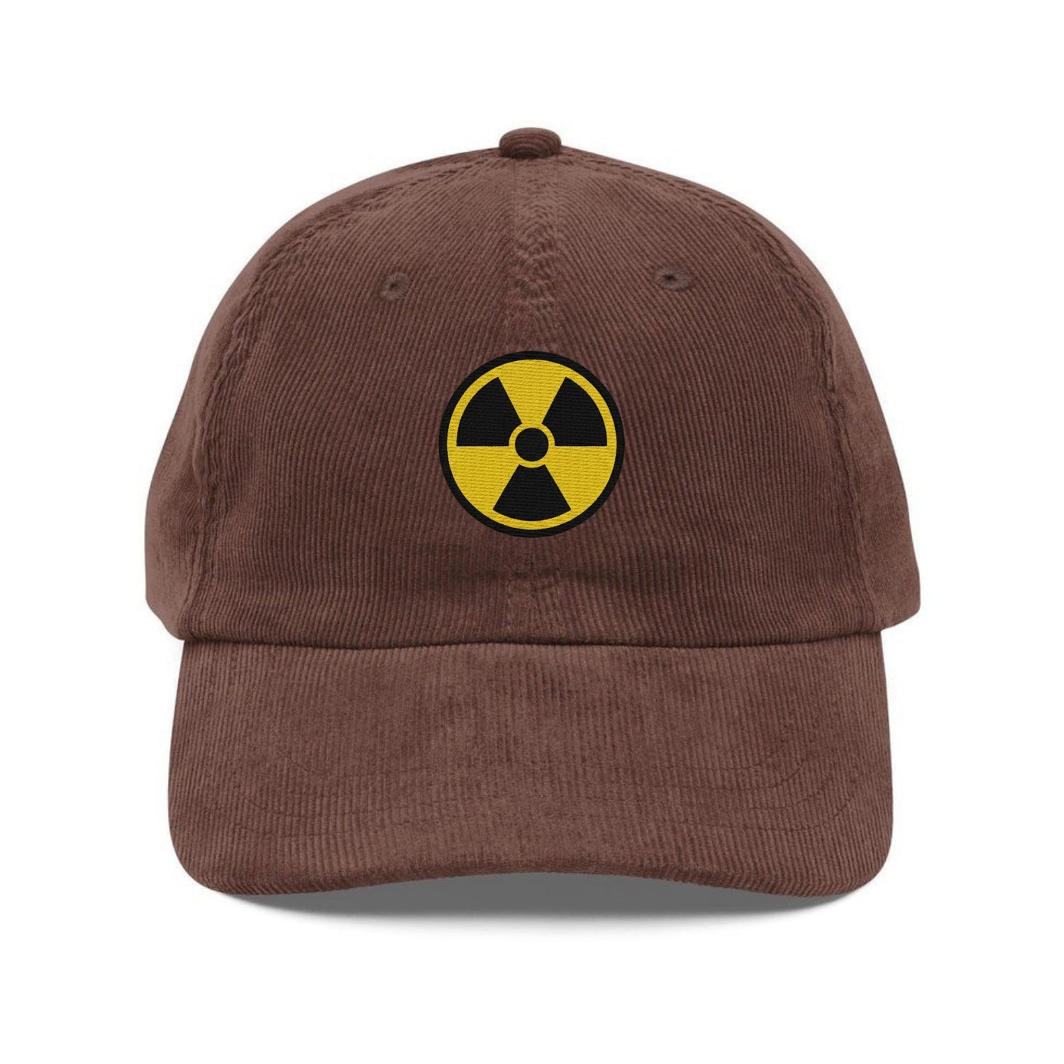 Custom Embroidered Radioactive Symbol Hat
