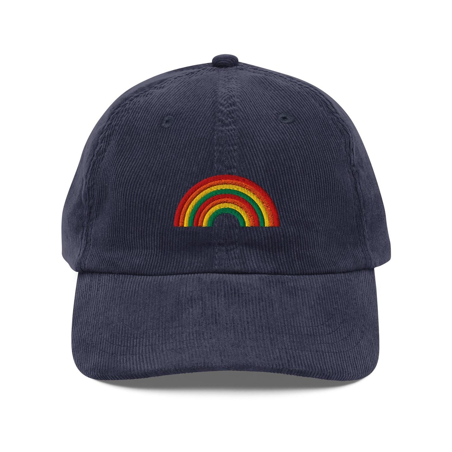 Custom Embroidered Rainbow Hat