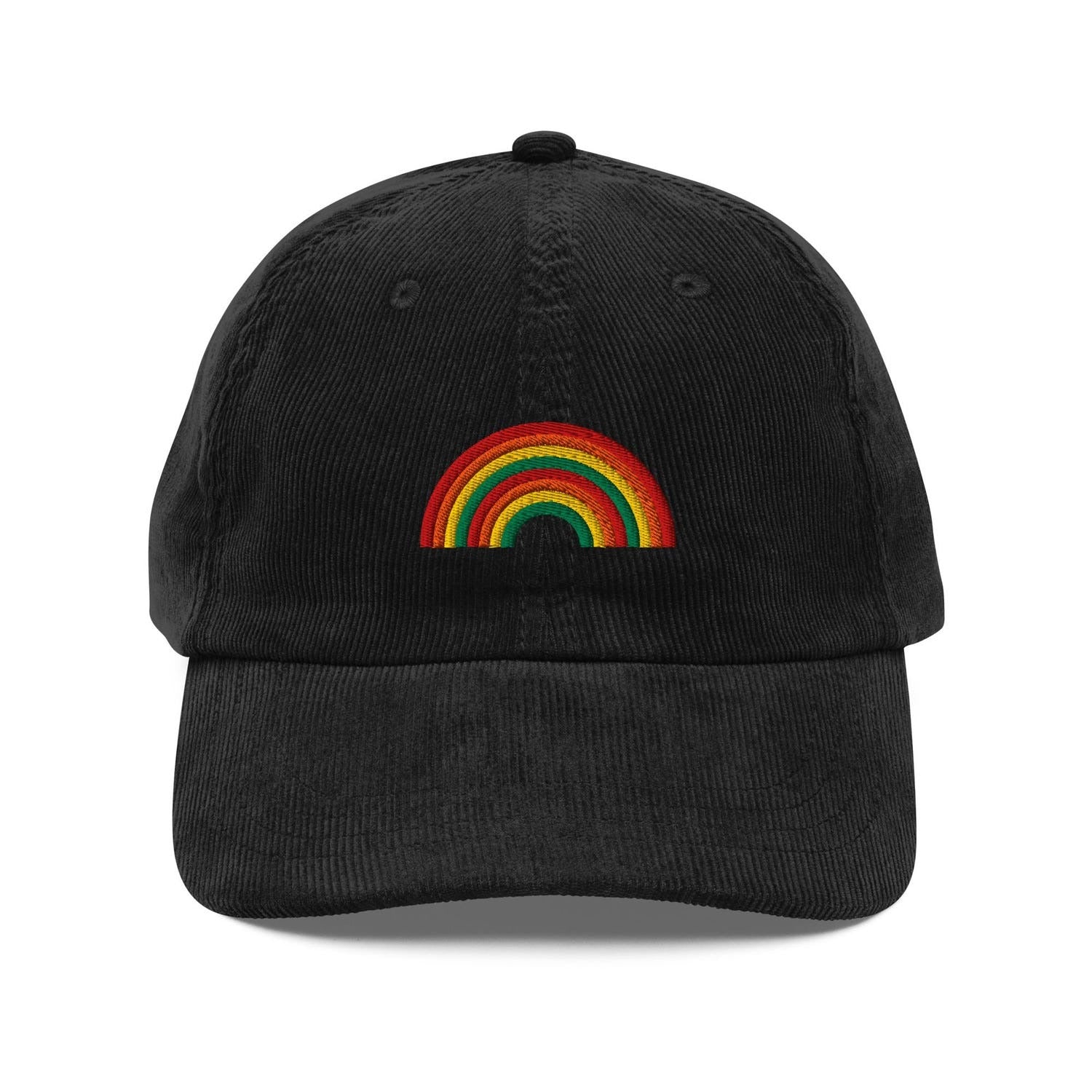Custom Embroidered Rainbow Hat