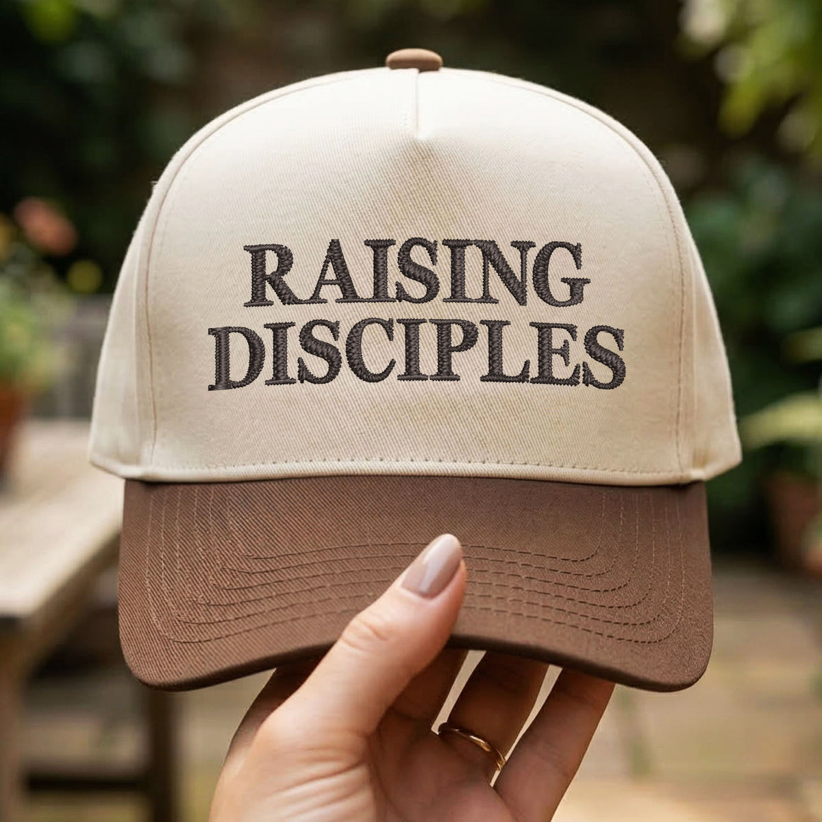 Custom Embroidered Raising Disciples Snapback Hat