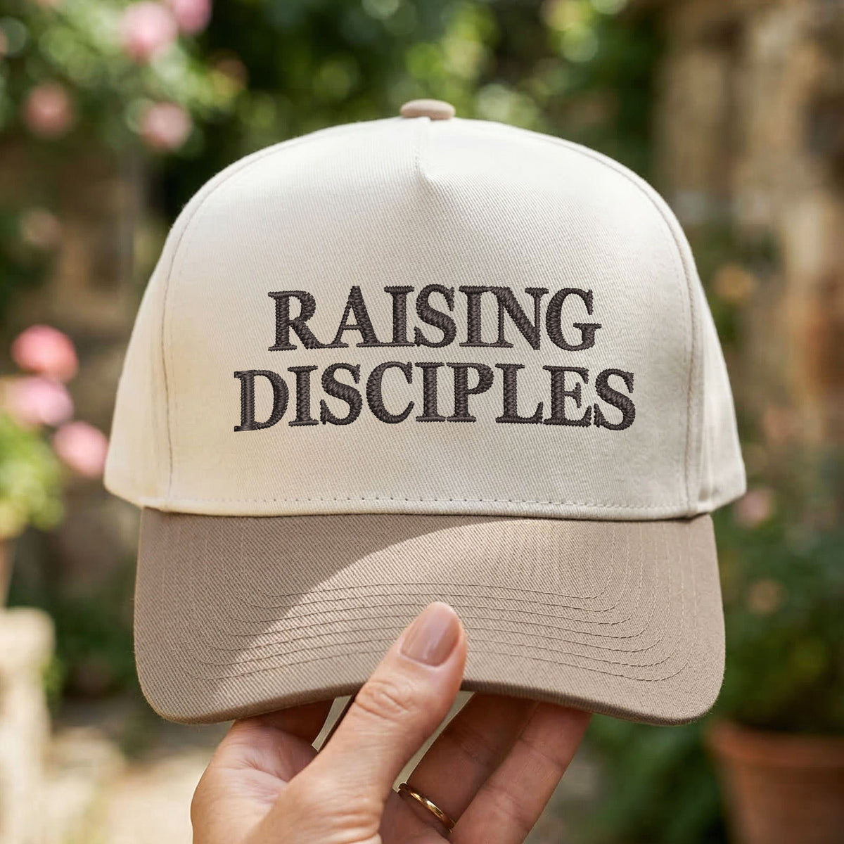 Custom Embroidered Raising Disciples Snapback Hat
