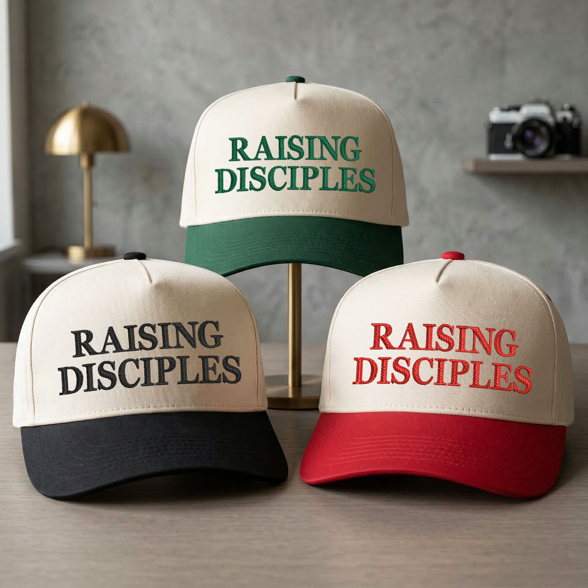 Custom Embroidered Raising Disciples Snapback Hat