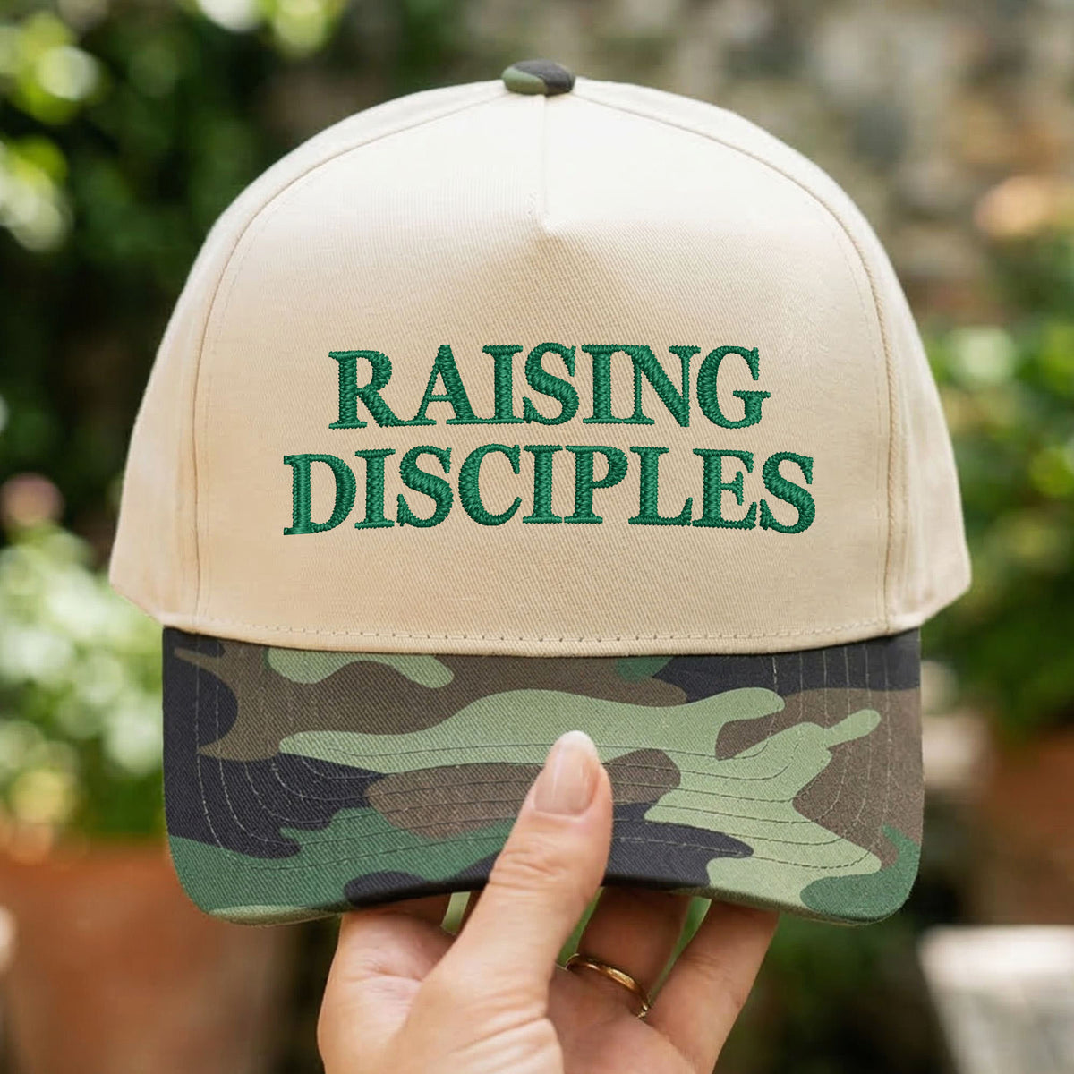 Custom Embroidered Raising Disciples Snapback Hat