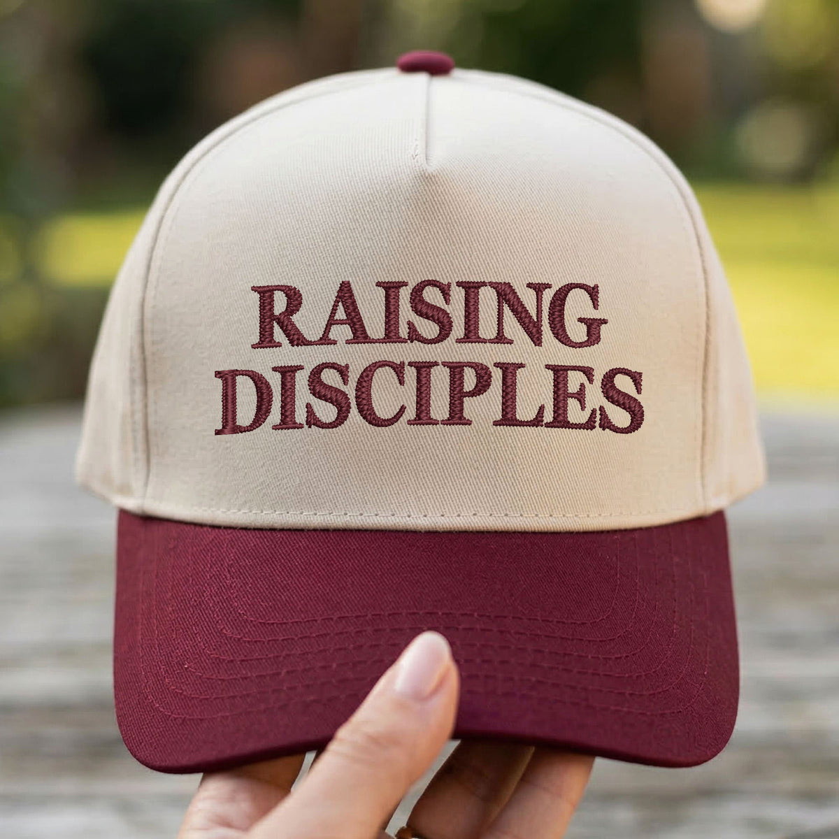 Custom Embroidered Raising Disciples Snapback Hat