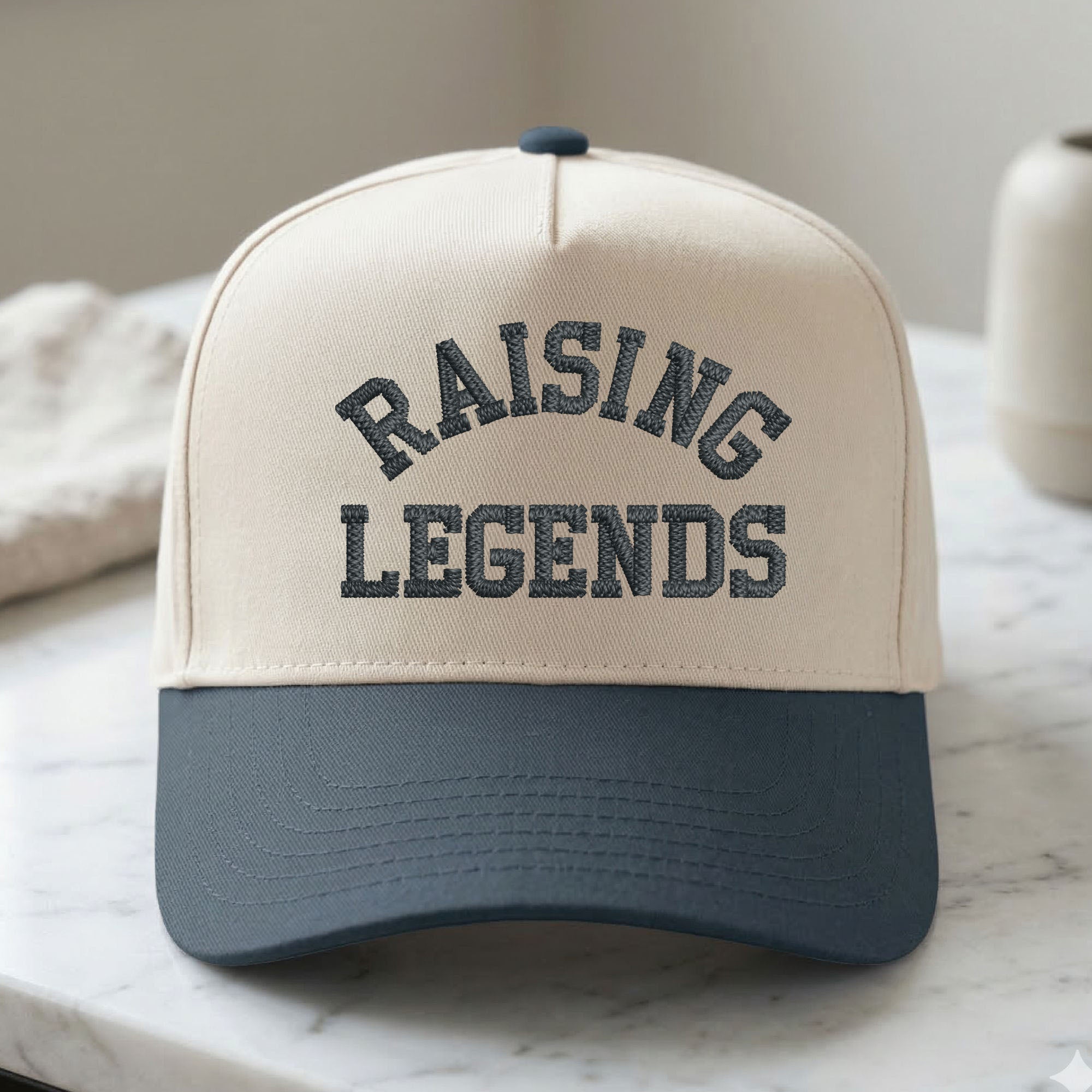 Custom Embroidered Raising Legends Snapback Hat