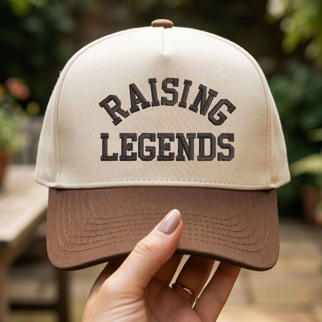 Custom Embroidered Raising Legends Snapback Hat
