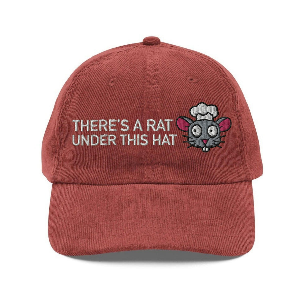Custom Embroidered Ratatouille Meme Hat