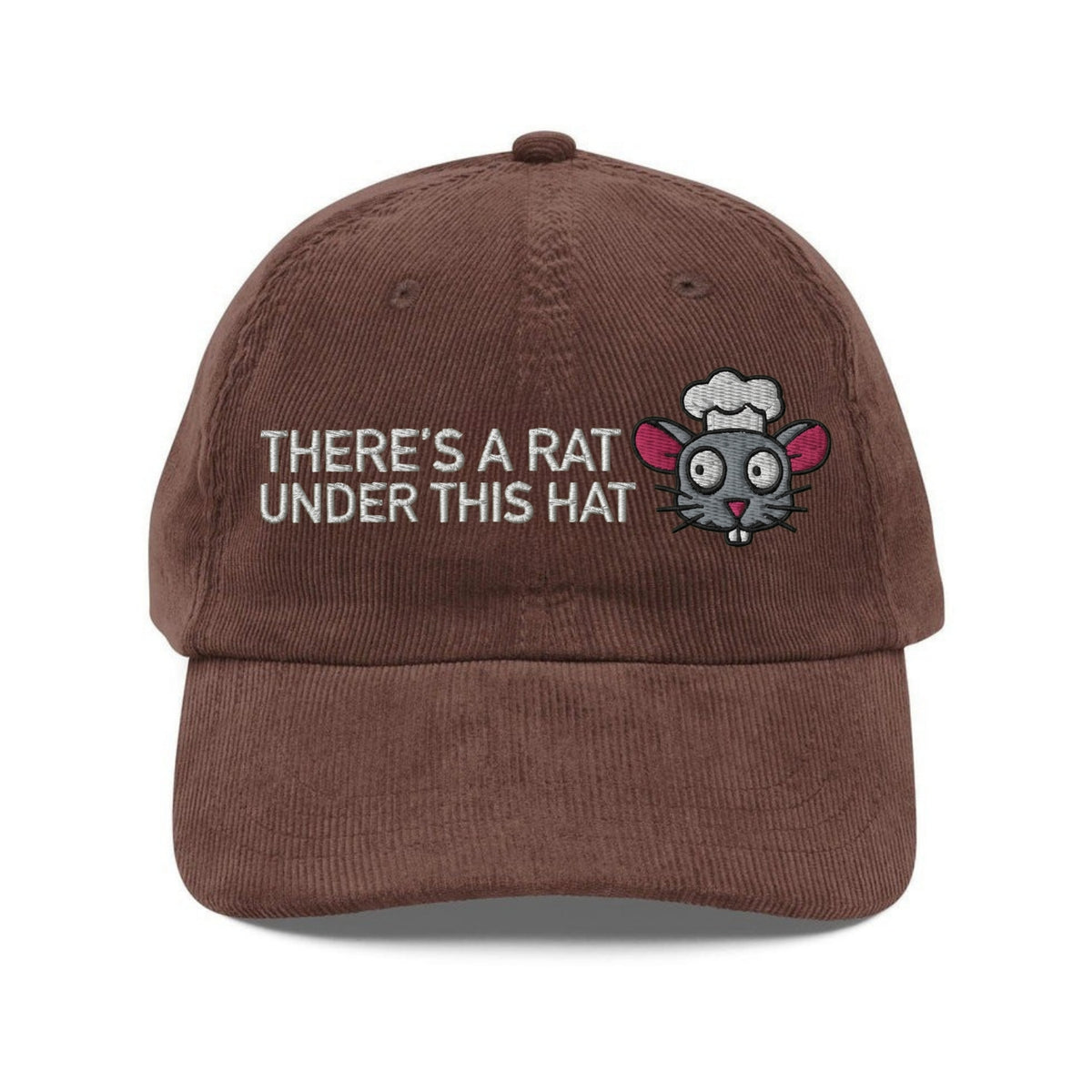 Custom Embroidered Ratatouille Meme Hat