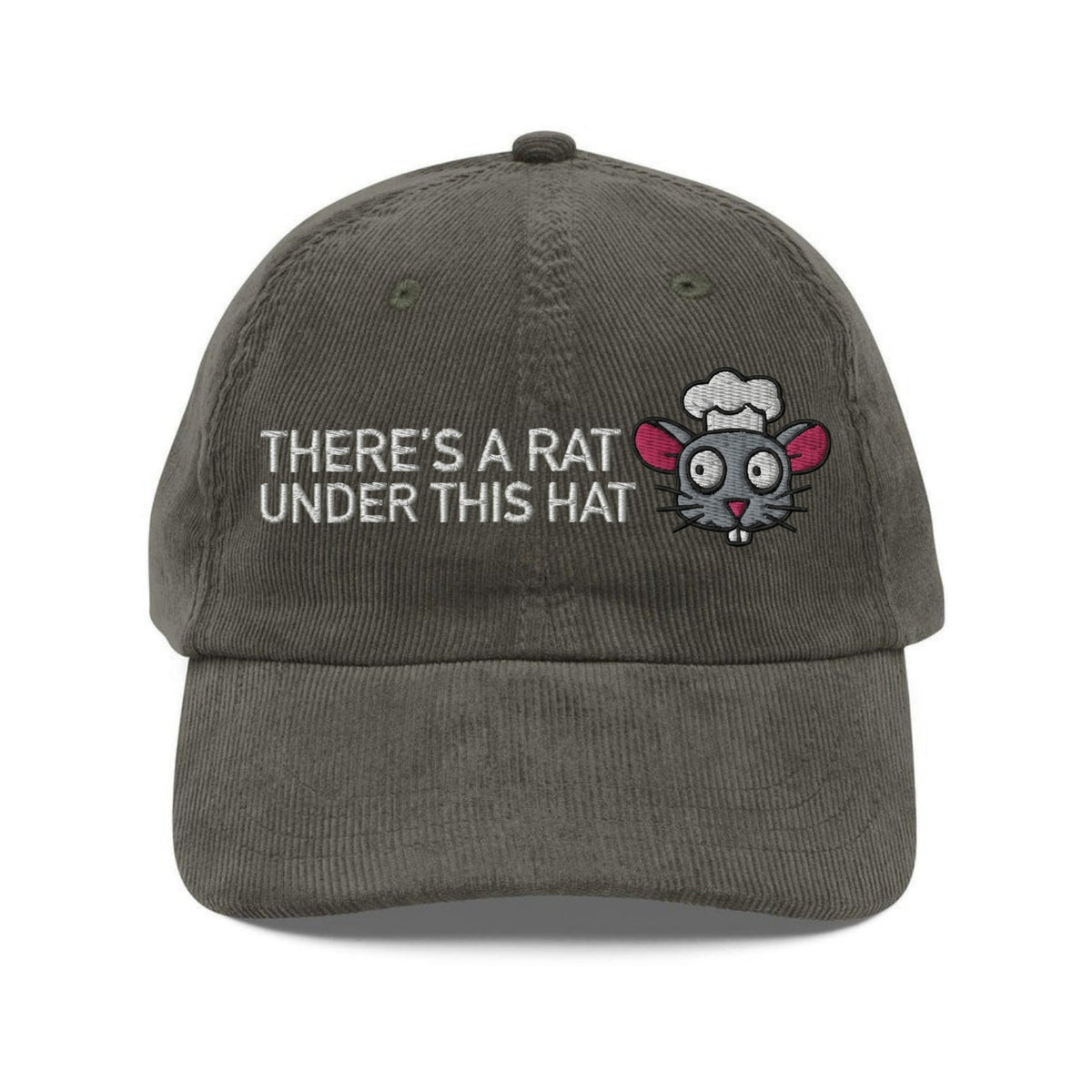 Custom Embroidered Ratatouille Meme Hat