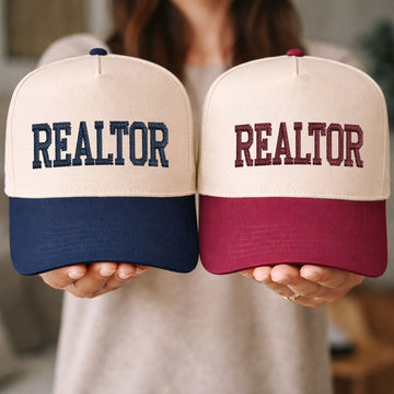 Custom Embroidered Realtor Snapback Hat