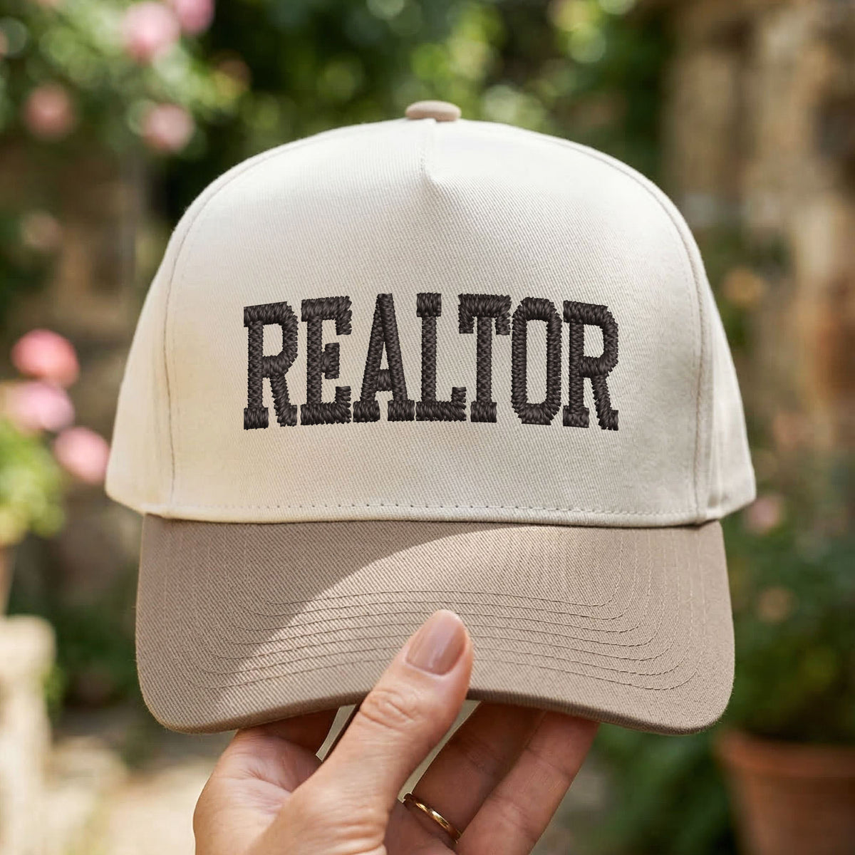 Custom Embroidered Realtor Snapback Hat