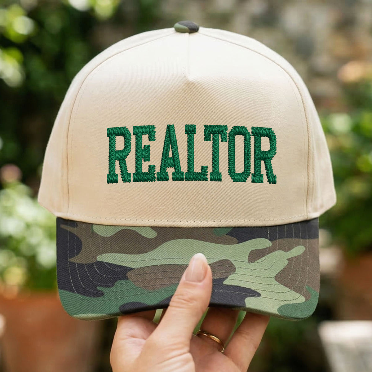 Custom Embroidered Realtor Snapback Hat