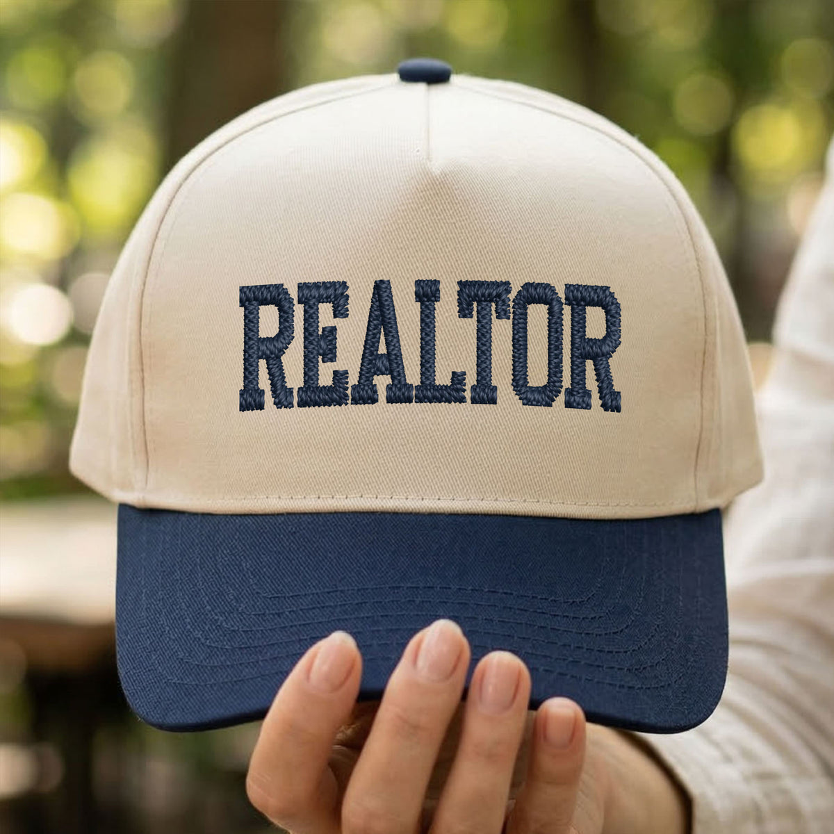 Custom Embroidered Realtor Snapback Hat
