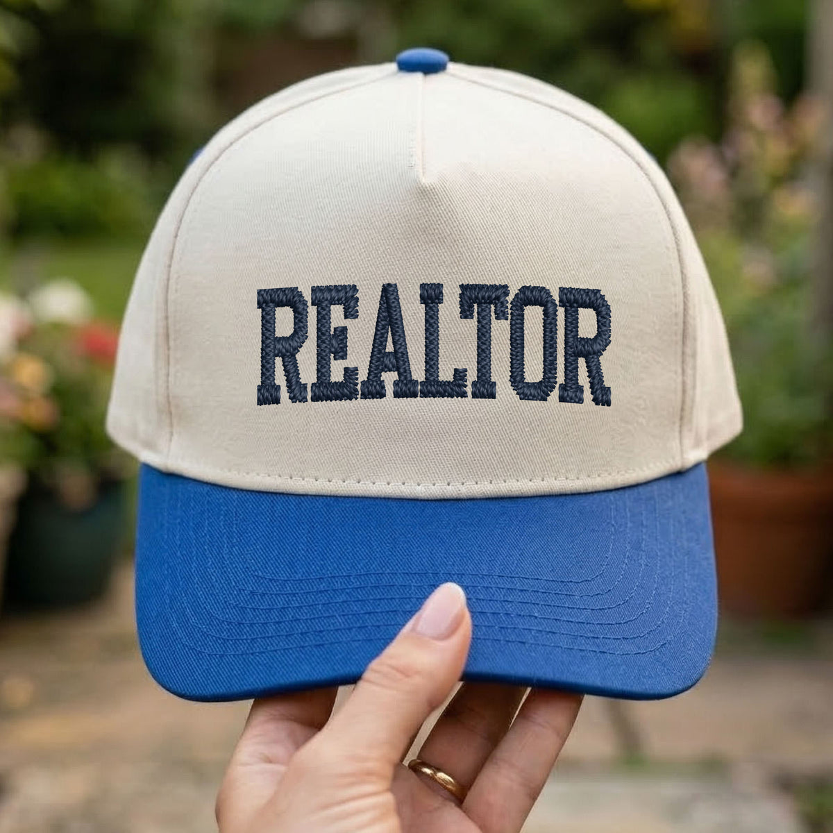 Custom Embroidered Realtor Snapback Hat