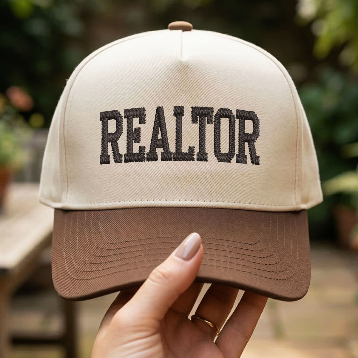 Custom Embroidered Realtor Snapback Hat